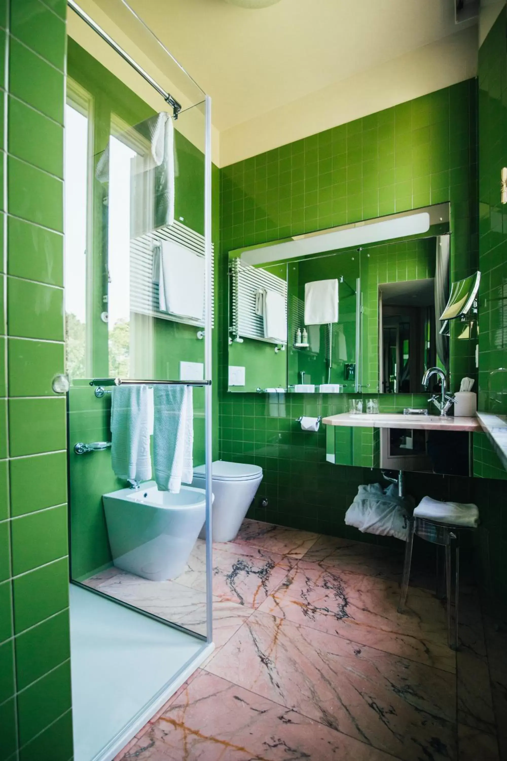 Bathroom in Villa Abbondanzi Resort