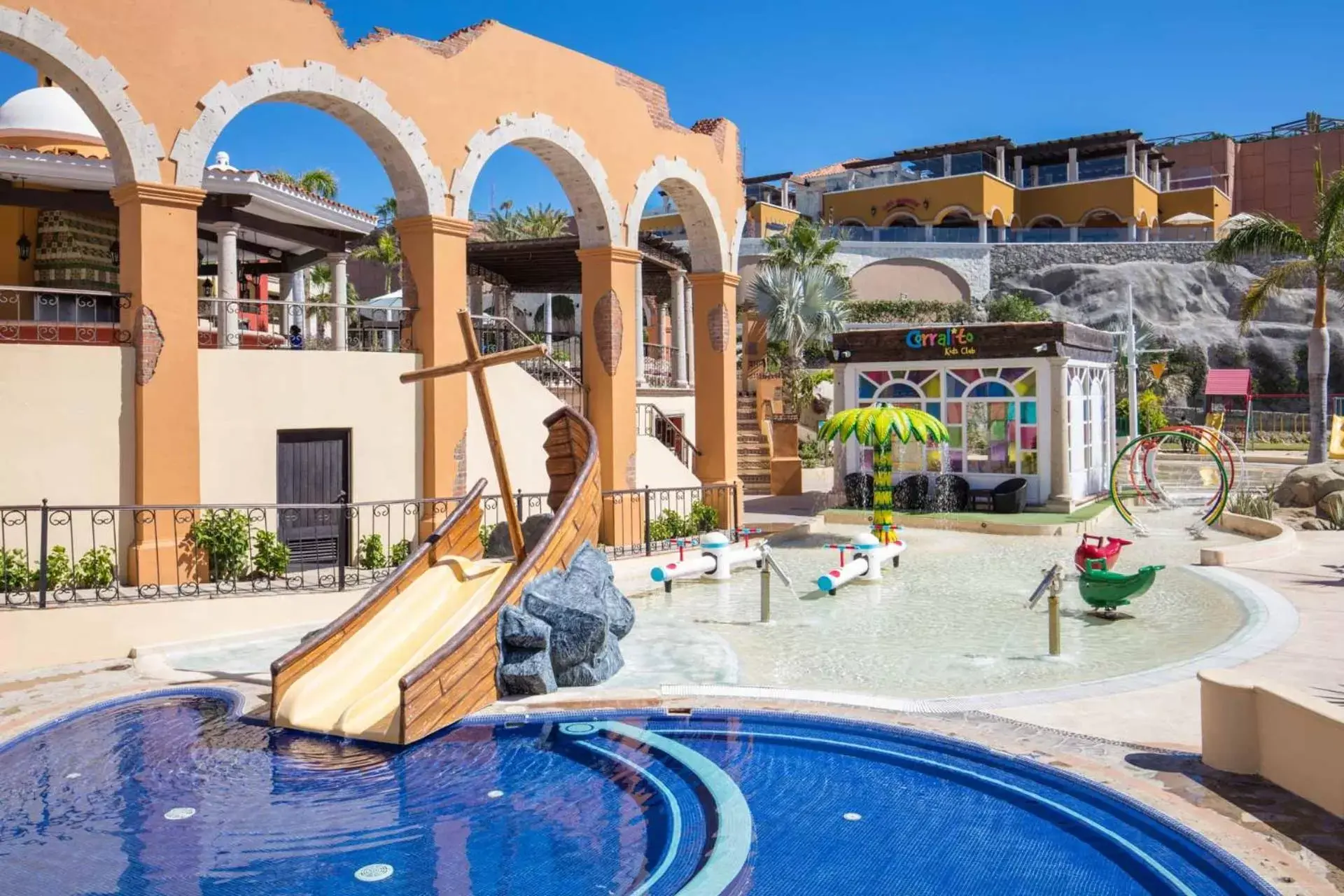 Kids's club, Water Park in Hacienda Encantada Resort & Spa