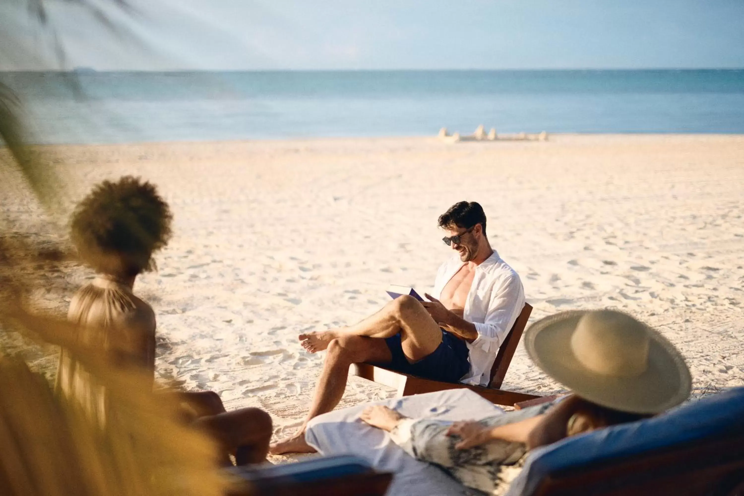 People, Beach in Chablé Maroma