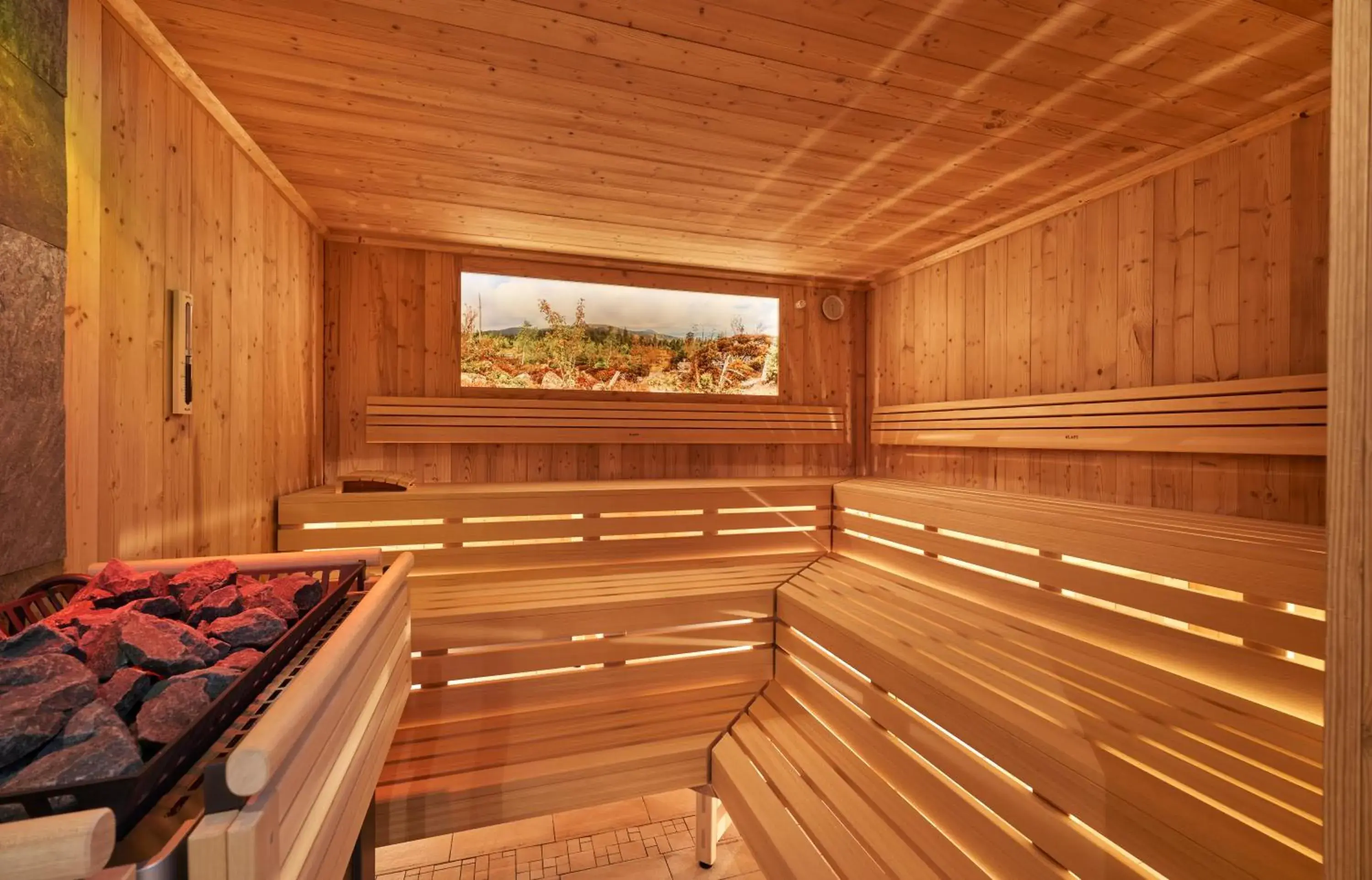 Sauna in Ferienhotel Hubertus