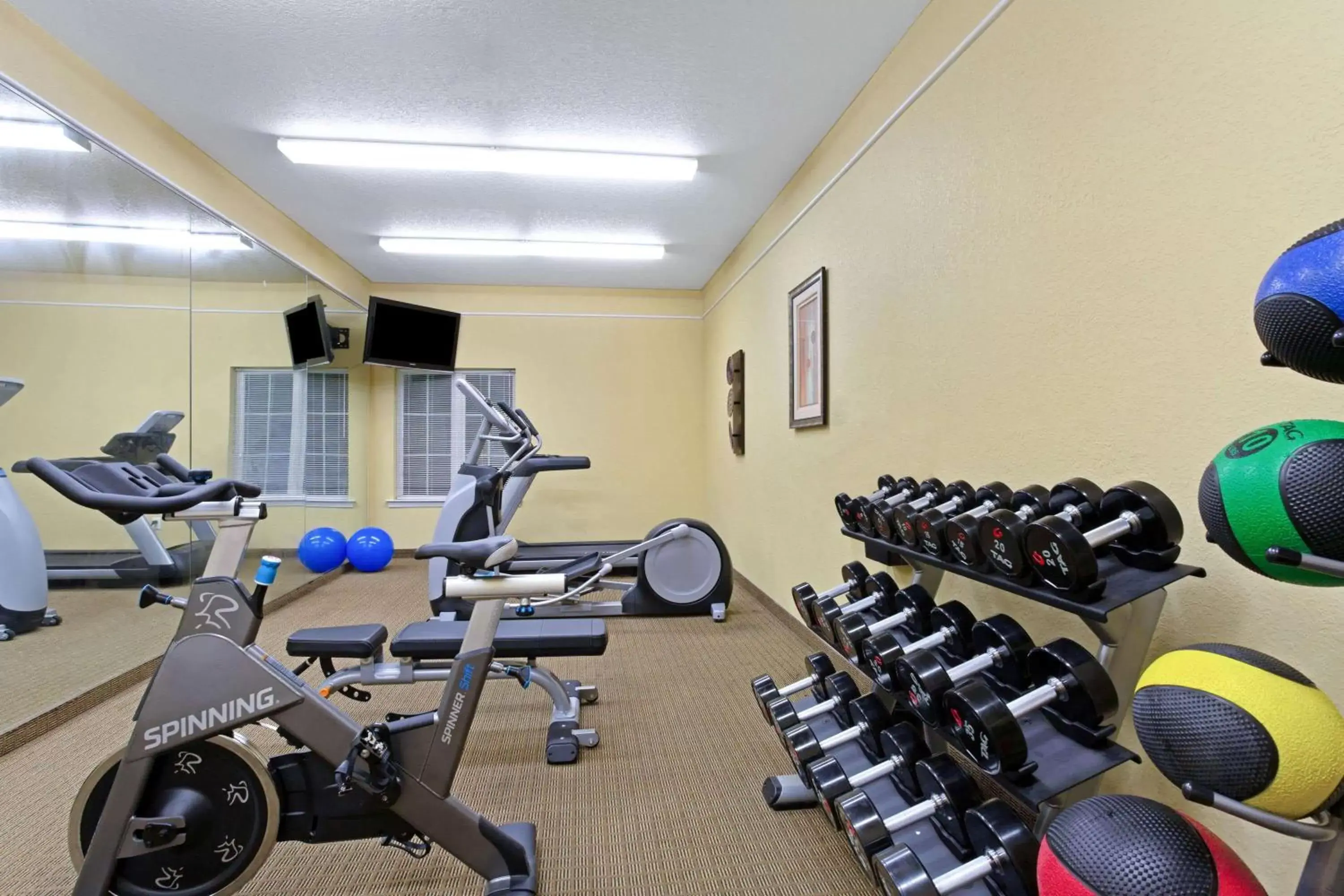 Fitness centre/facilities, Fitness Center/Facilities in La Quinta by Wyndham Mobile - Tillman's Corner