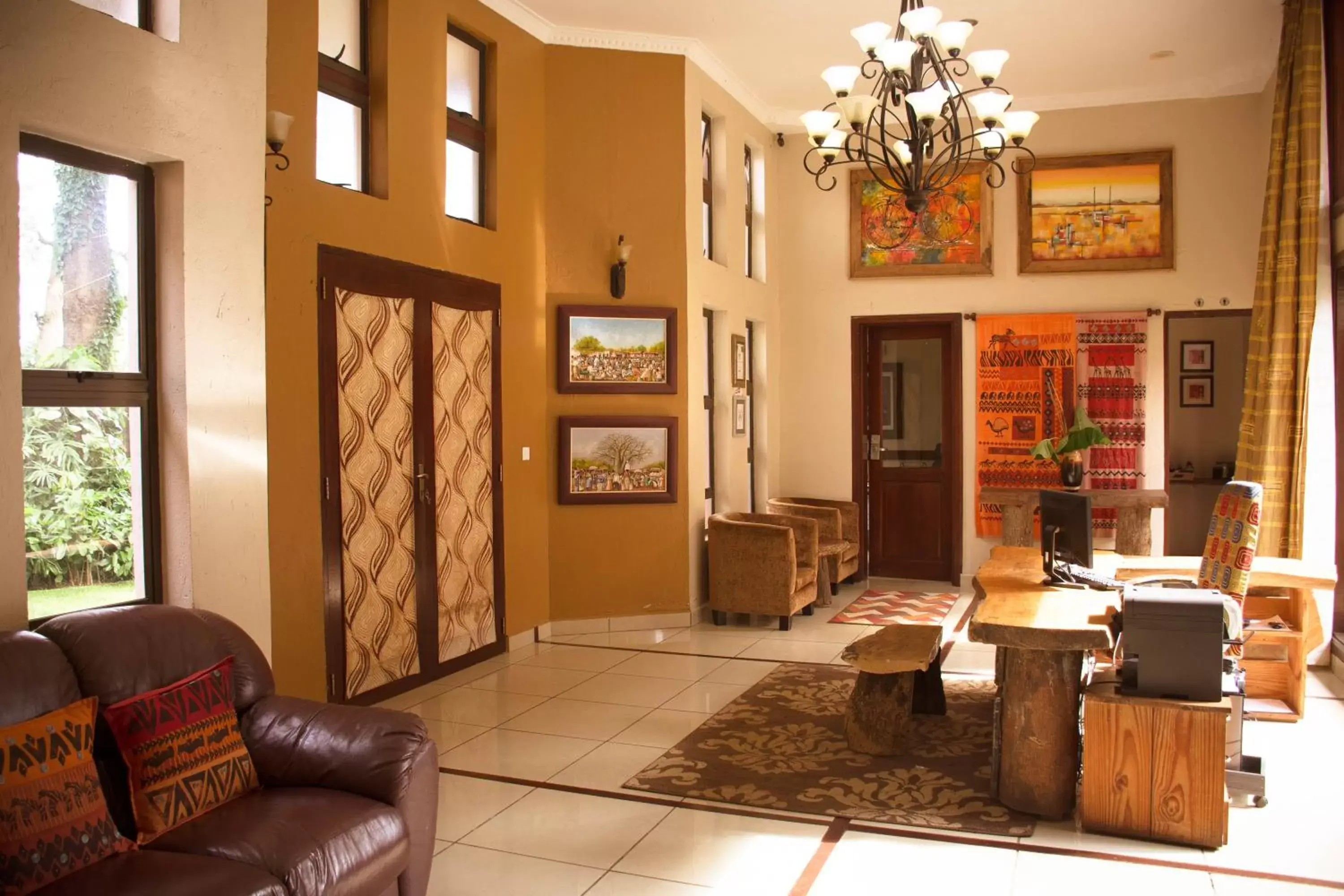 Lobby or reception in Zawadi House Lodge Lobby or reception in Zawadi House Lodge