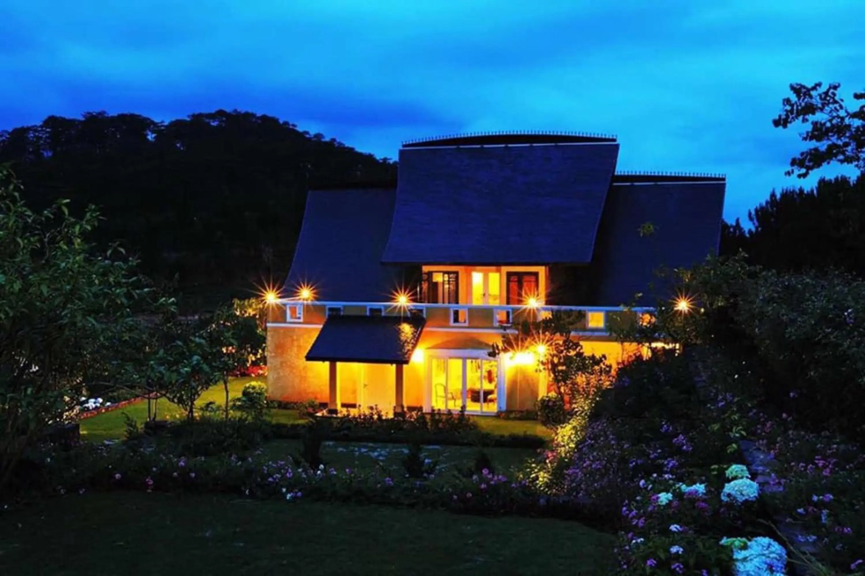 Garden view, Property Building in Binh An Village Resort