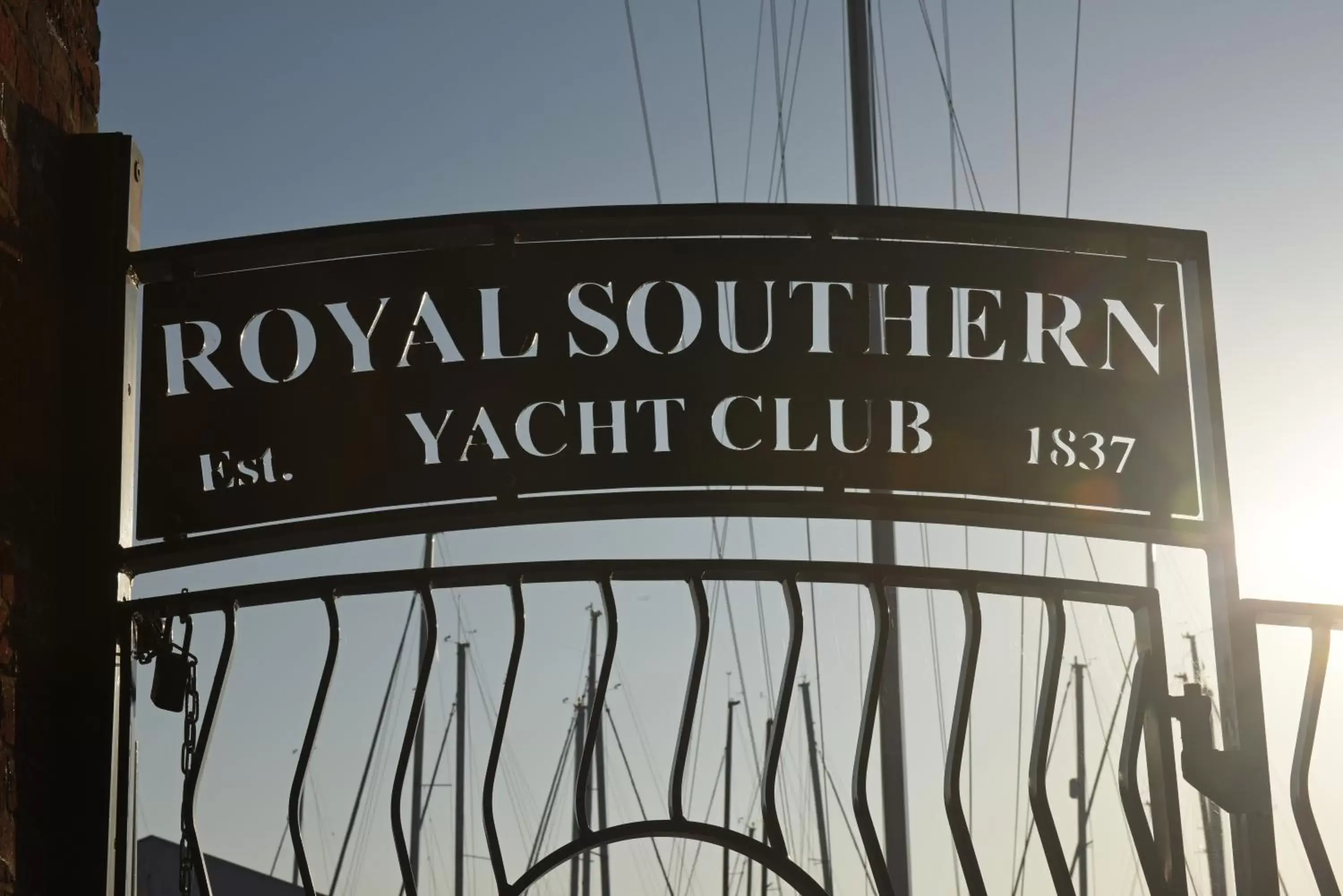 Property Logo/Sign in Royal Southern Yacht Club