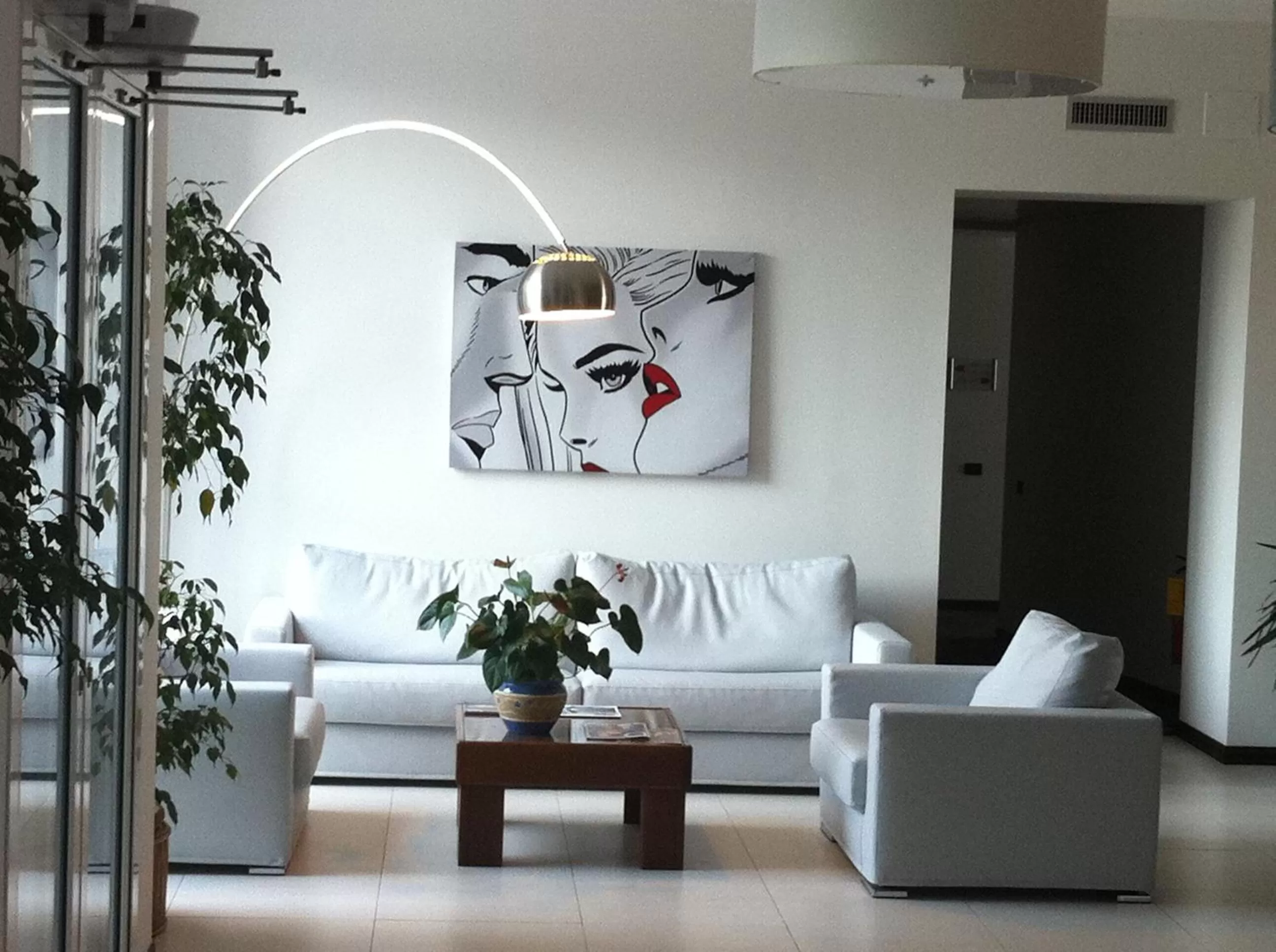 Seating area in Hotel Sagittario