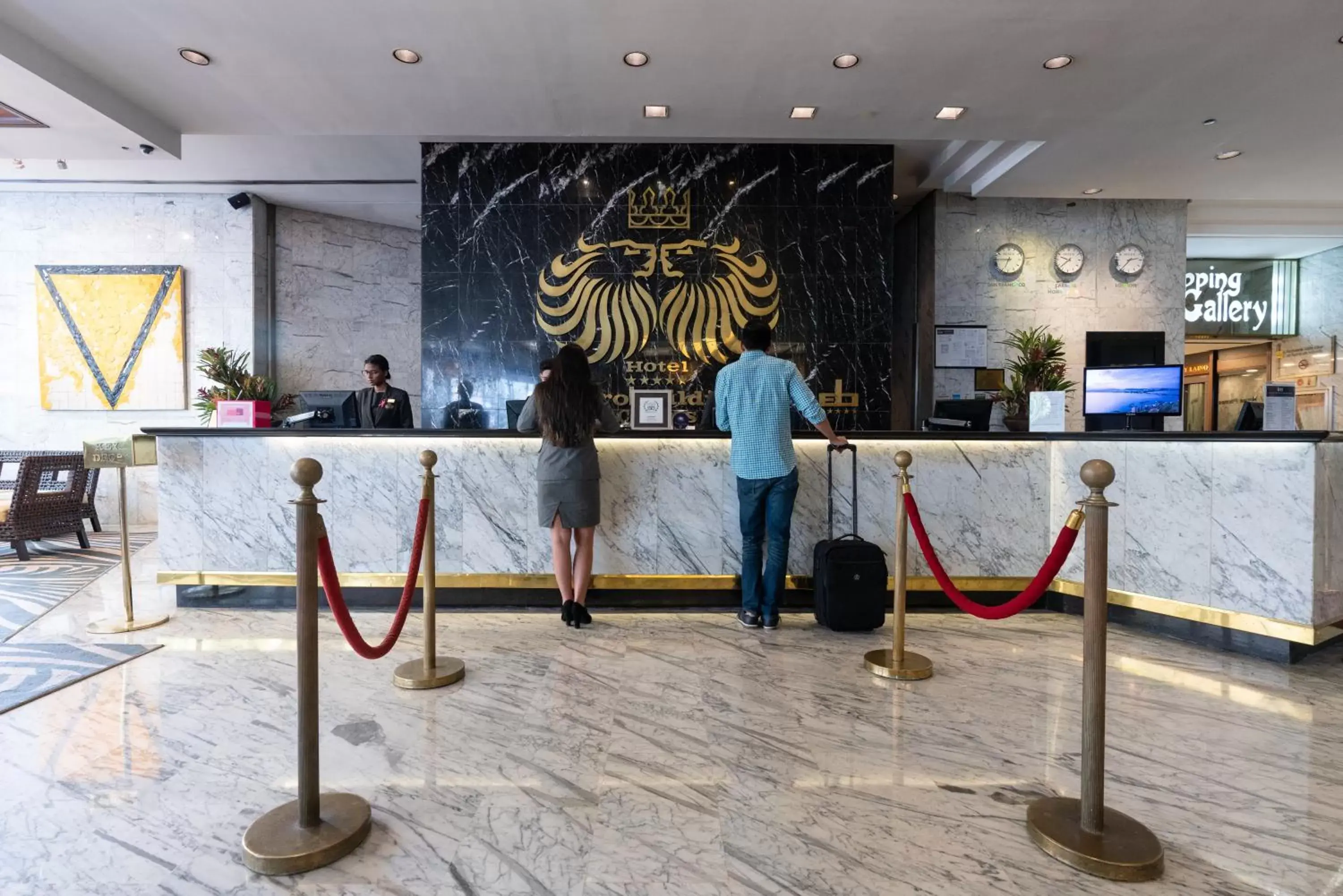Lobby or reception in Eurobuilding Hotel & Suites Caracas
