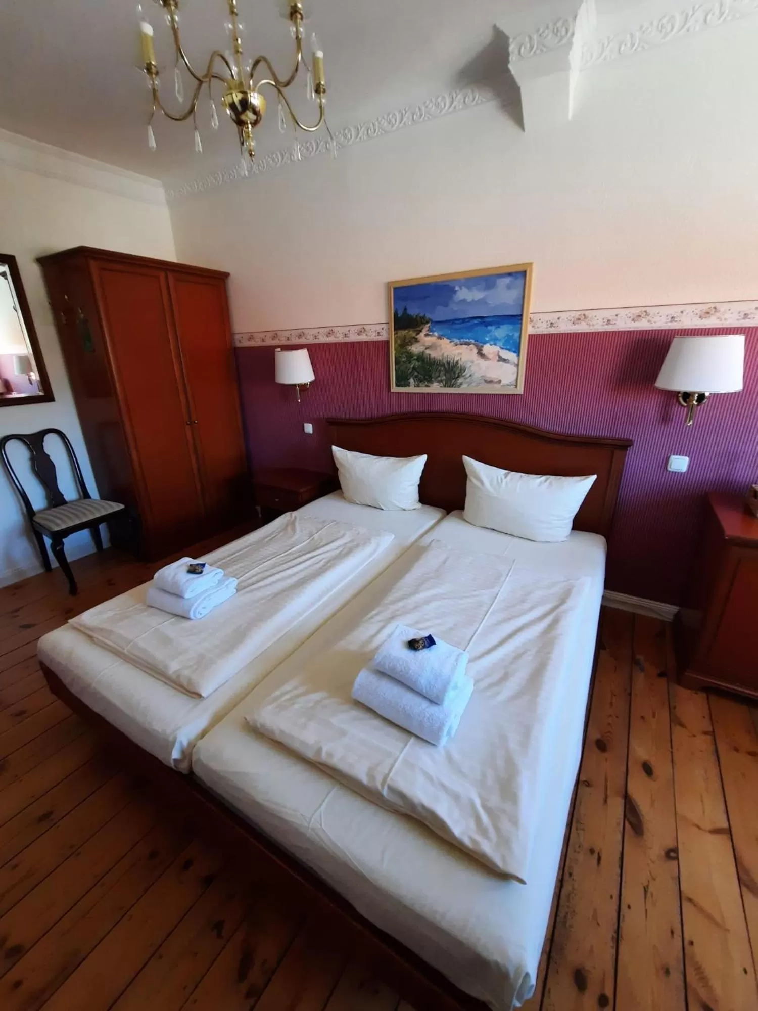 Photo of the whole room, Bed in Landhaus Bode