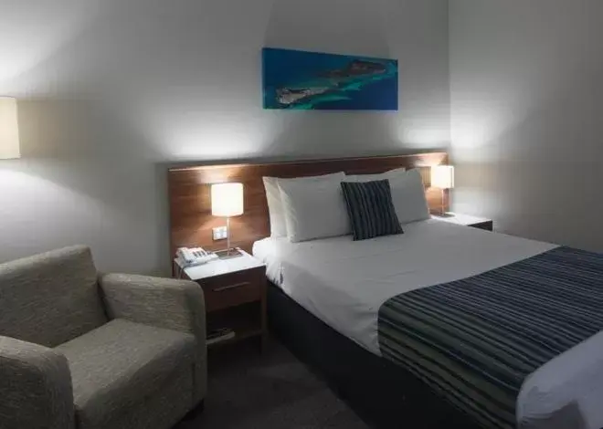 Bed in Ocean Centre Hotel