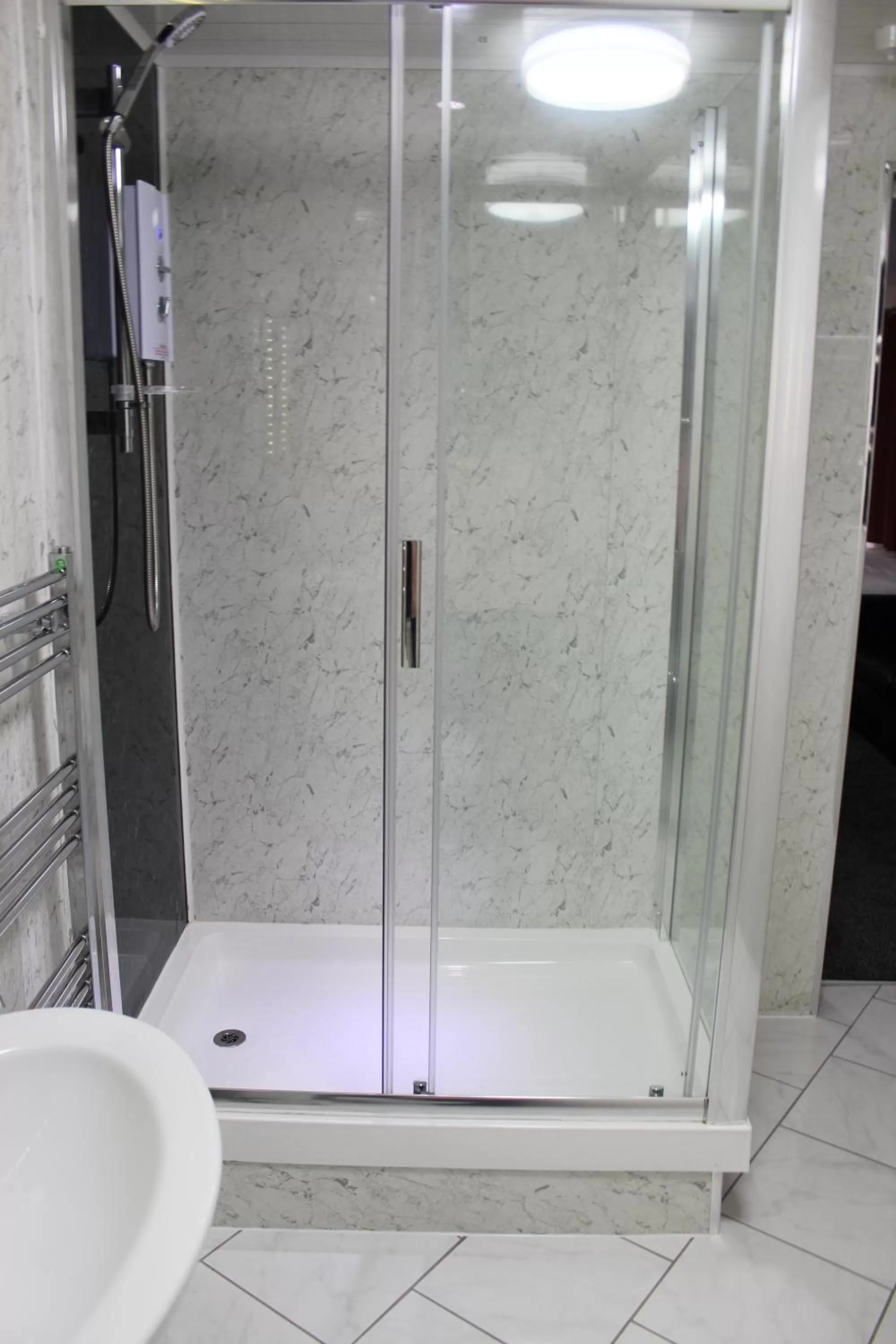 Shower in The Premier Lodge