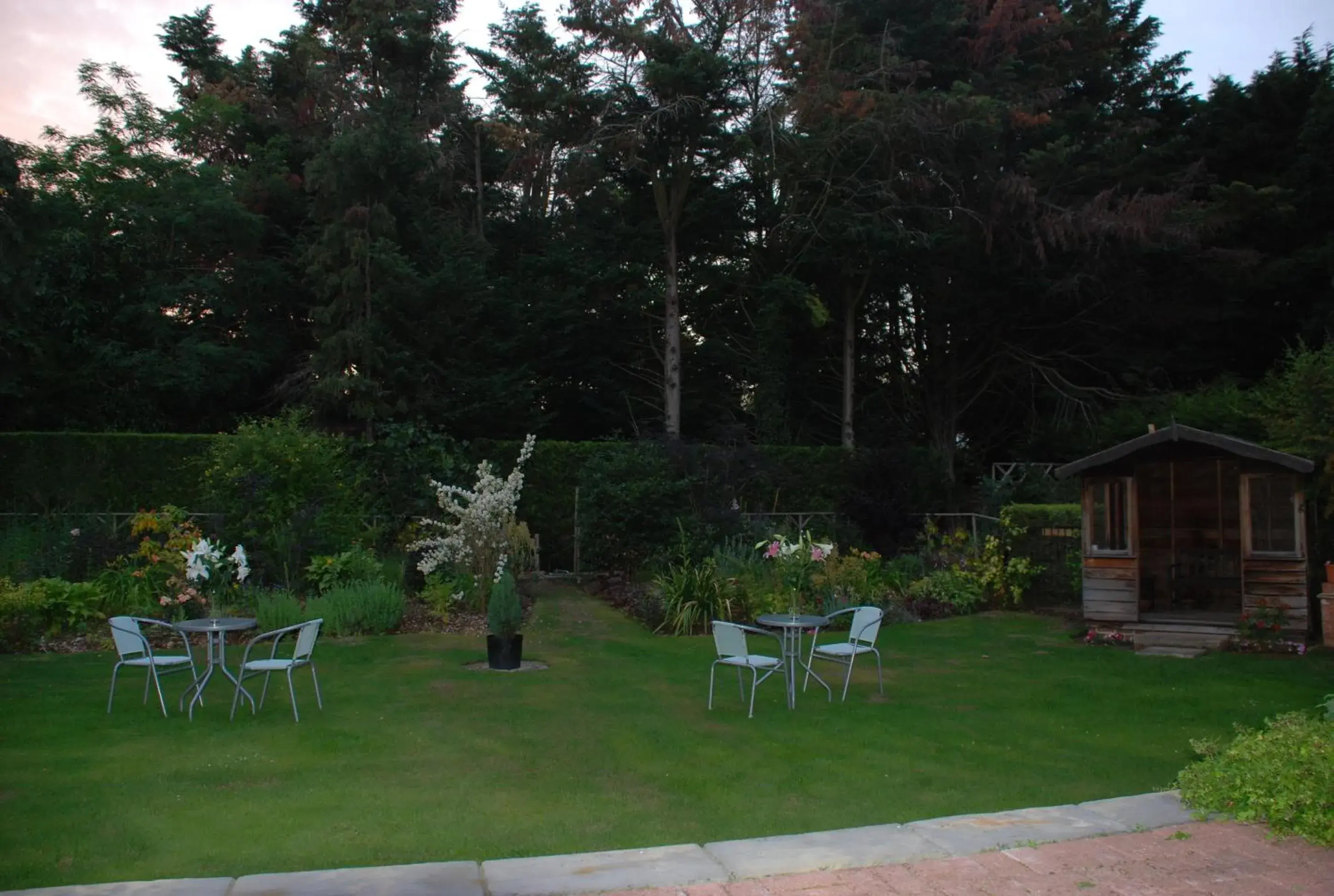 Garden in Beech House Hotel