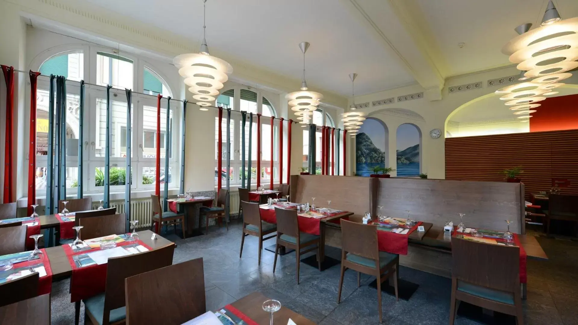 Restaurant/Places to Eat in Hotel Pestalozzi Lugano
