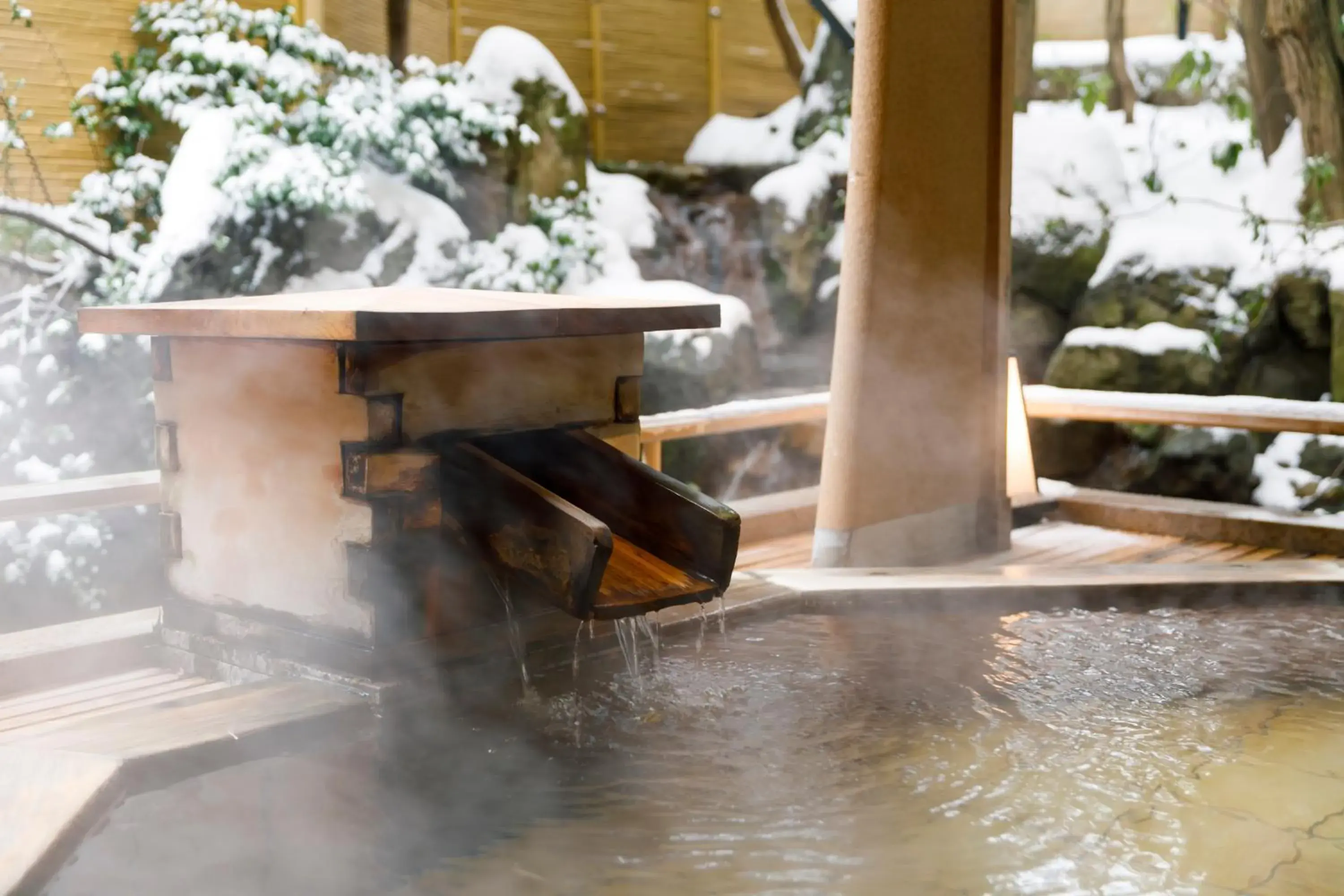 Hot Spring Bath in Rurikoh