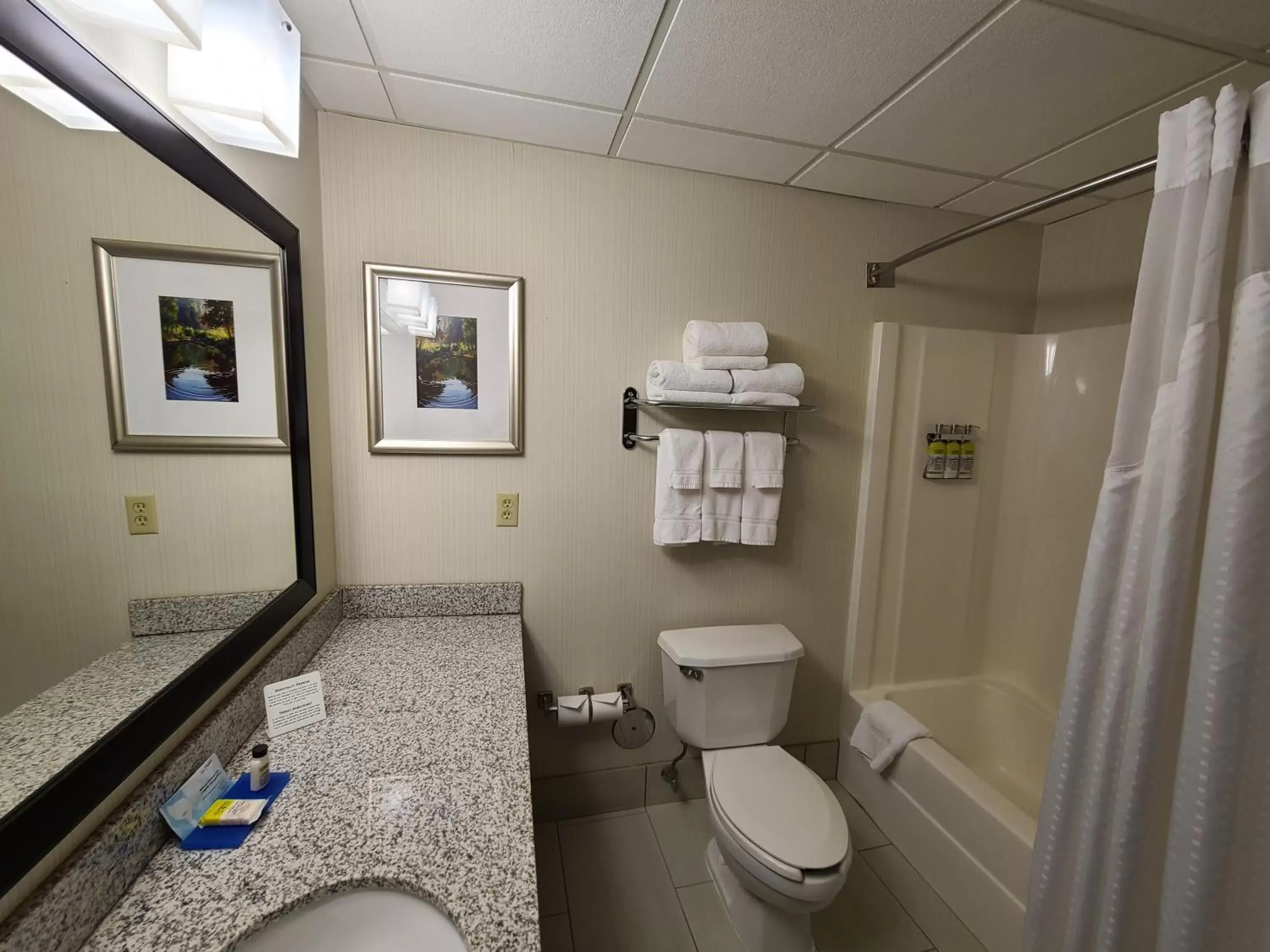 Bathroom in Holiday Inn Express Hotel & Suites-St. Paul, an IHG Hotel