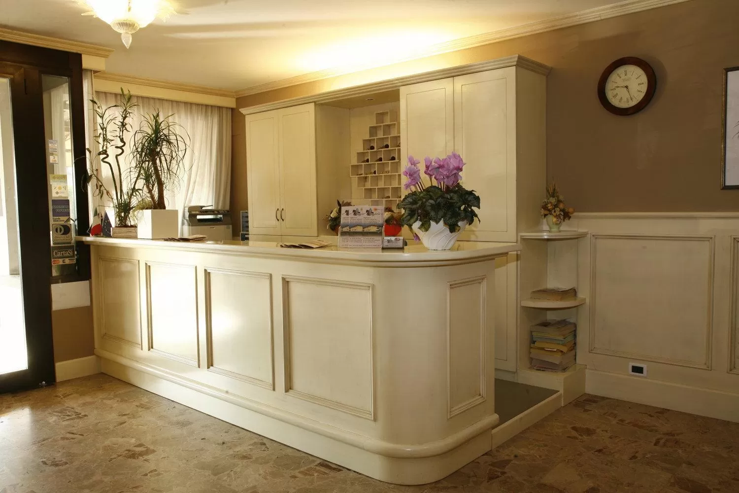 Lobby or reception in Hotel Ezzelino