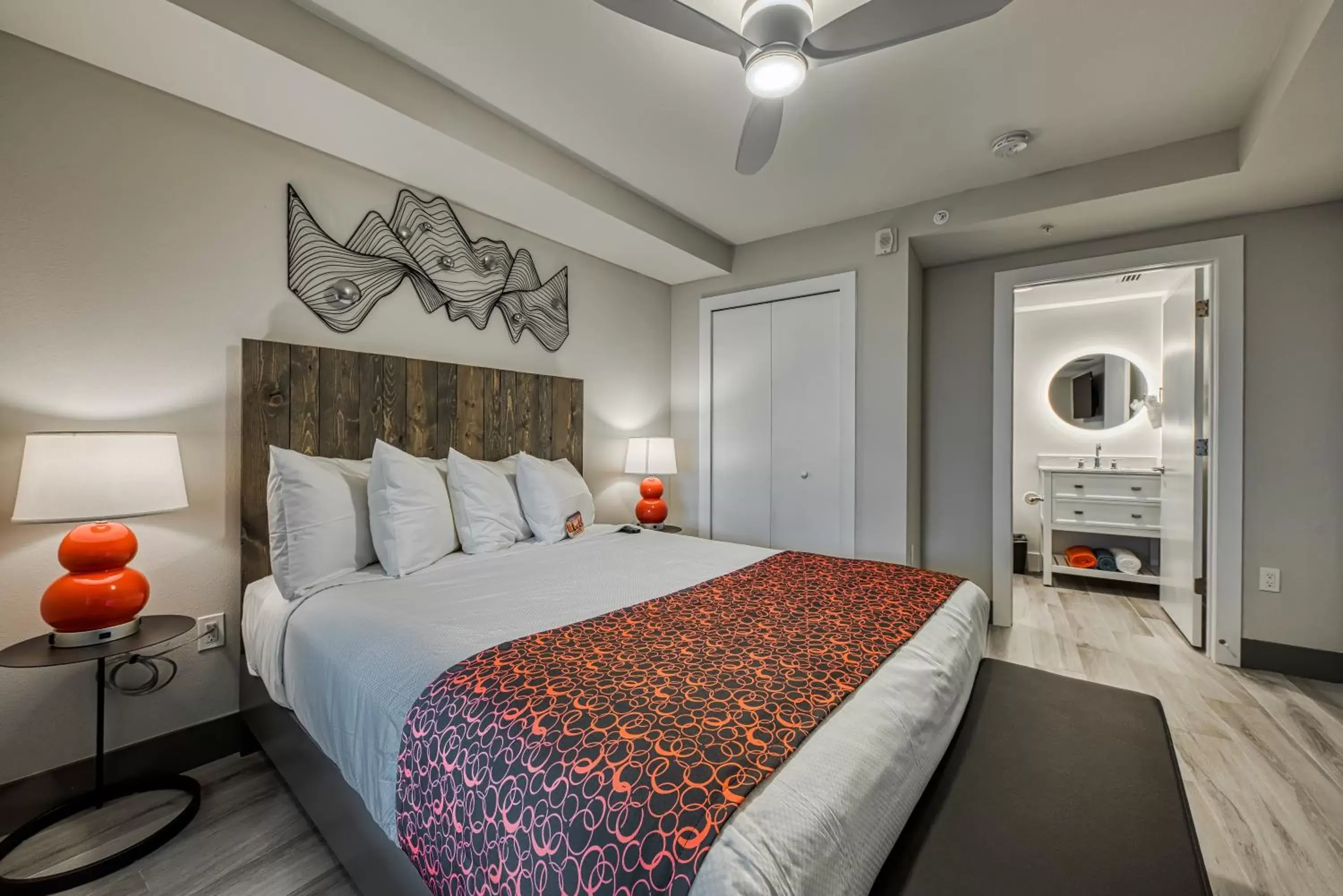 Bed in FUSION Resort Two Bedroom Suites