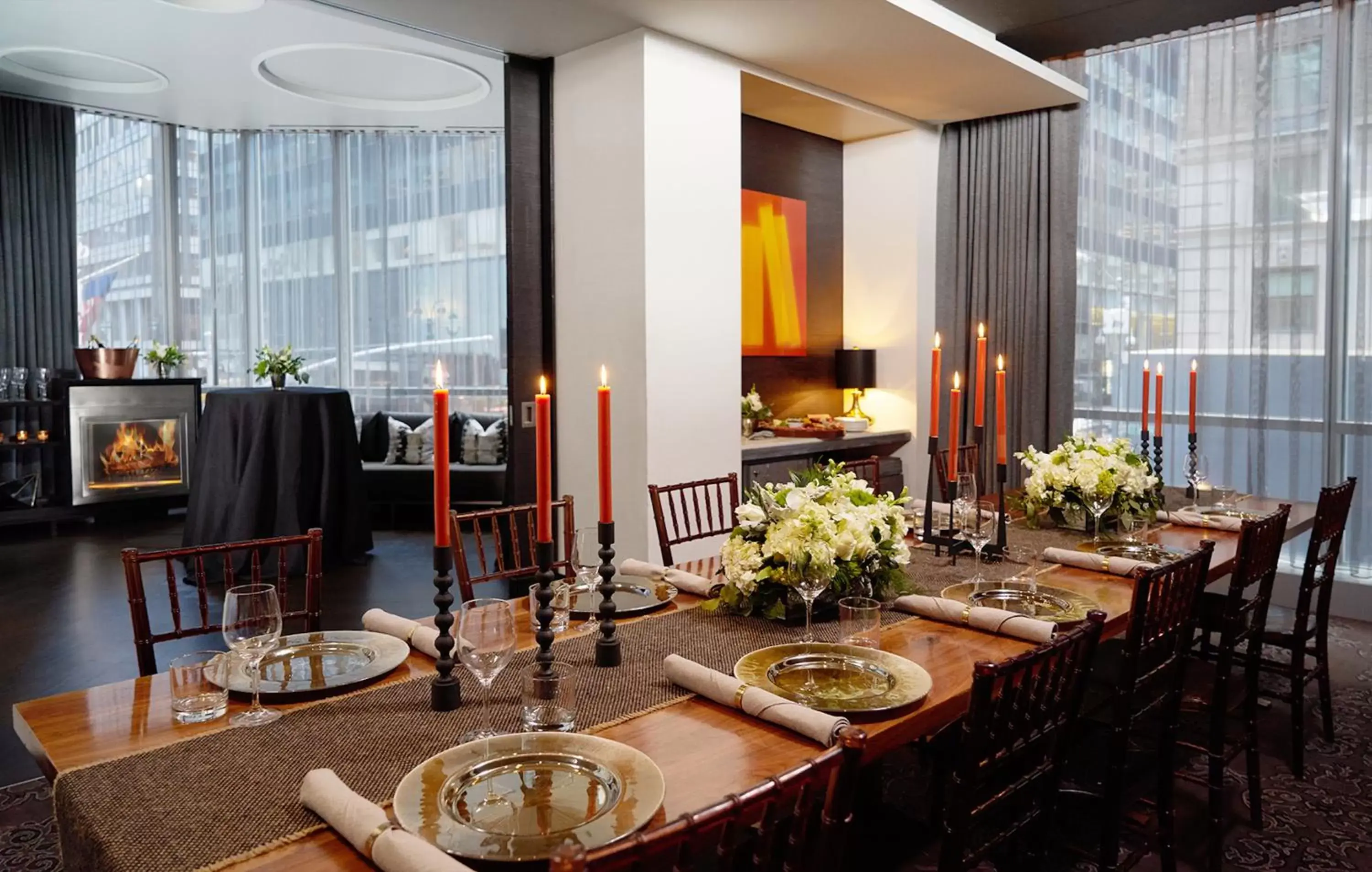 Meeting/conference room, Restaurant/Places to Eat in Hotel 48LEX New York