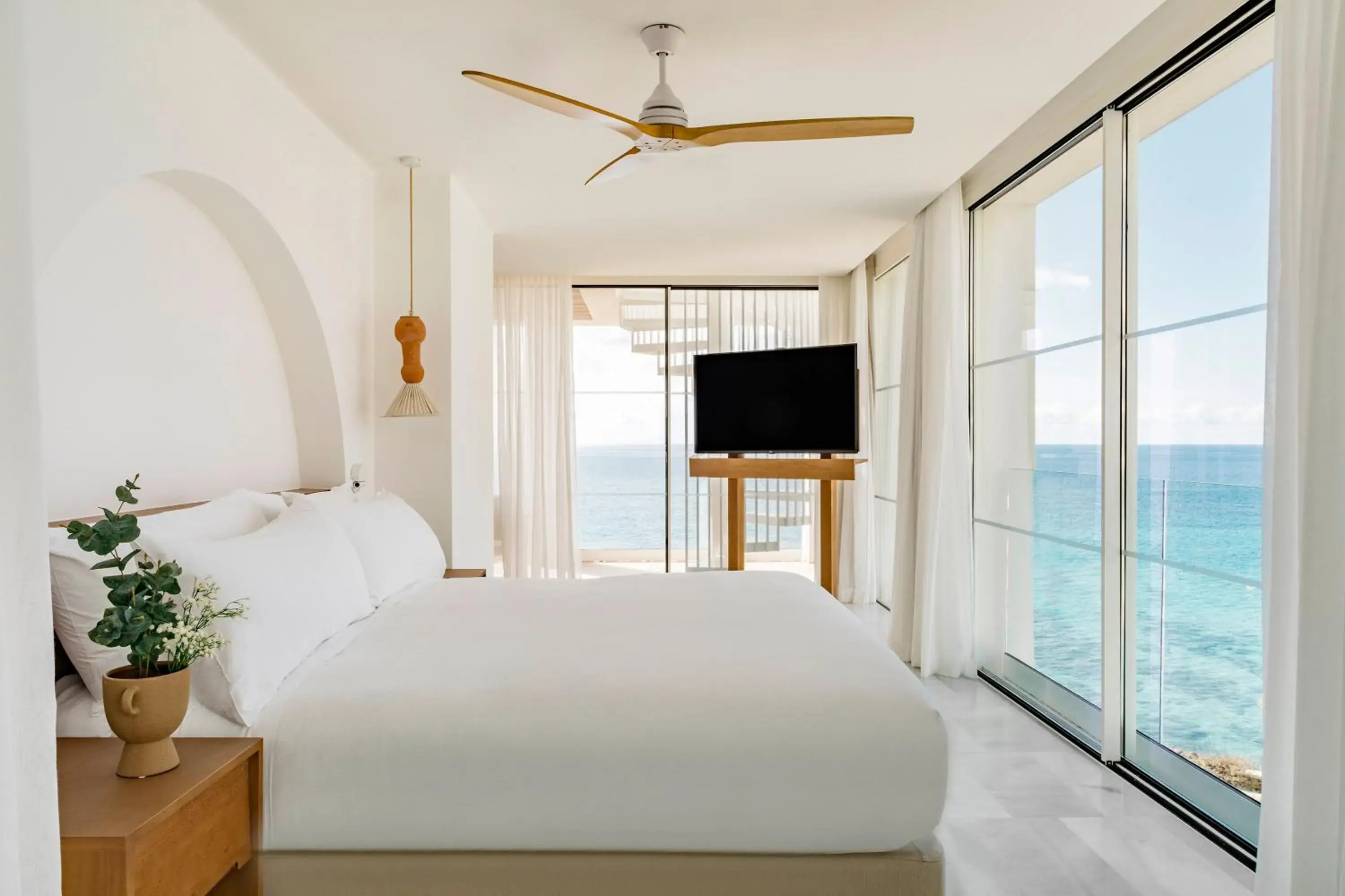 Bed in Villa Le Blanc, a Gran Melia Hotel - The Leading Hotels of The World