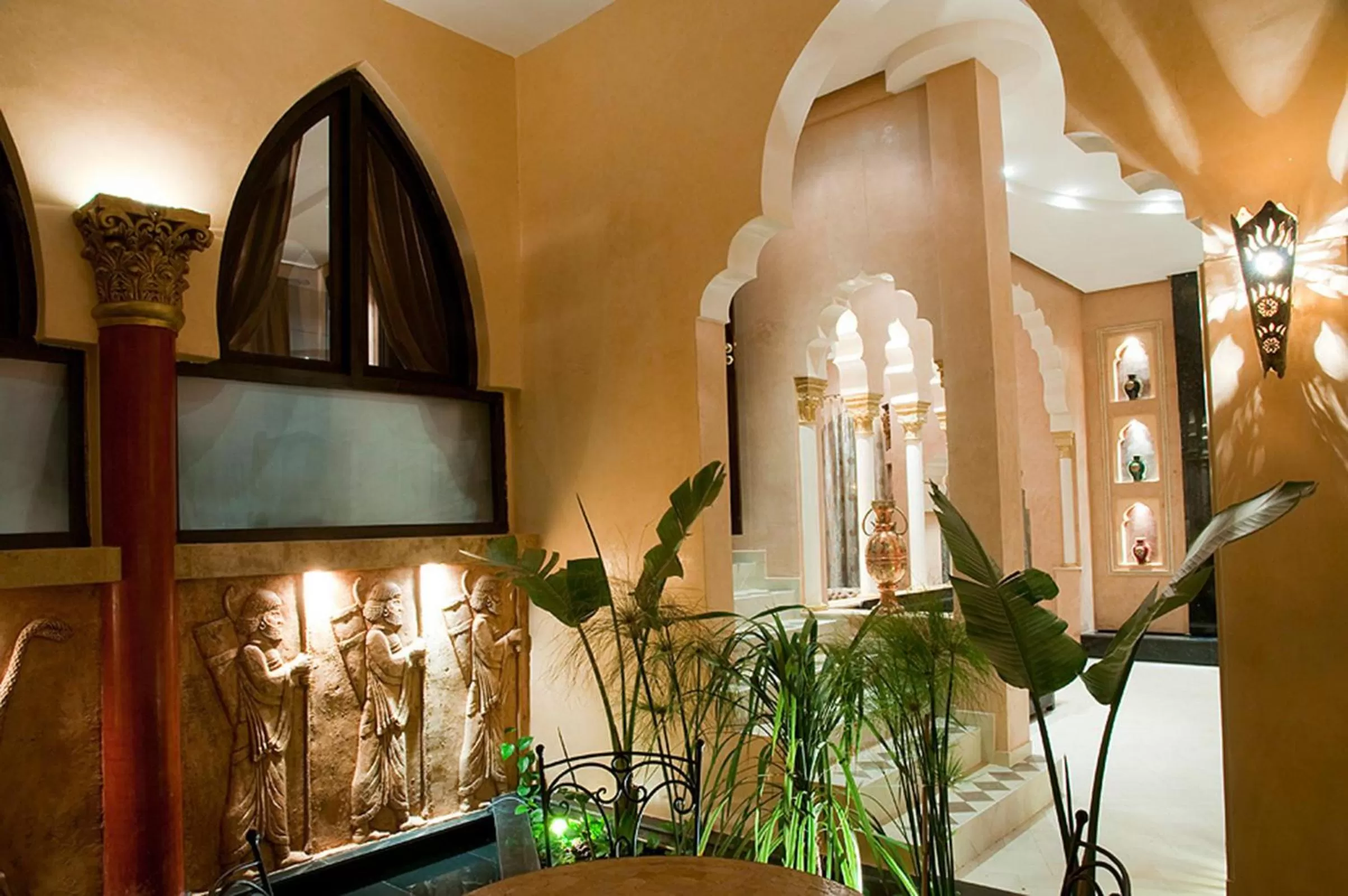 Food and drinks in Le Temple Des Arts