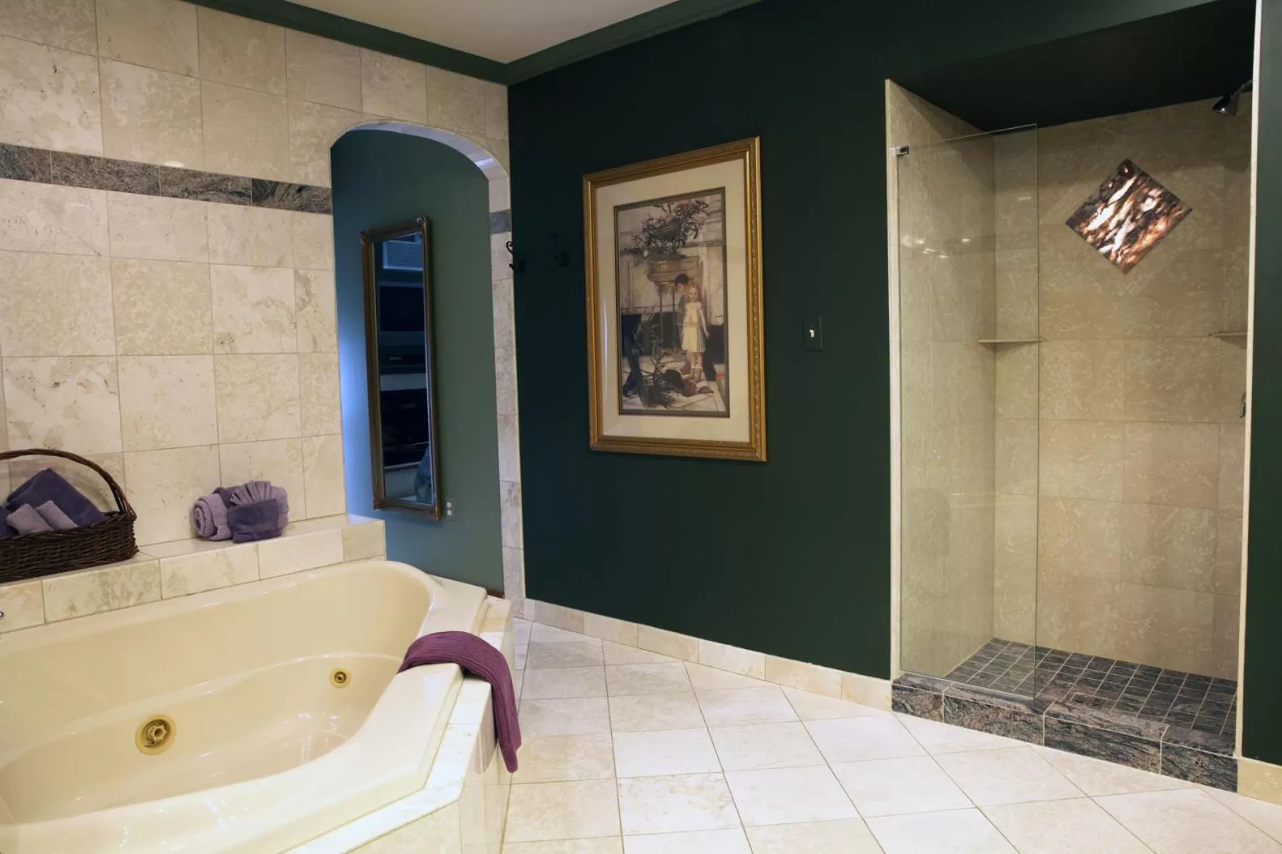 Bathroom in Twin Pine Manor