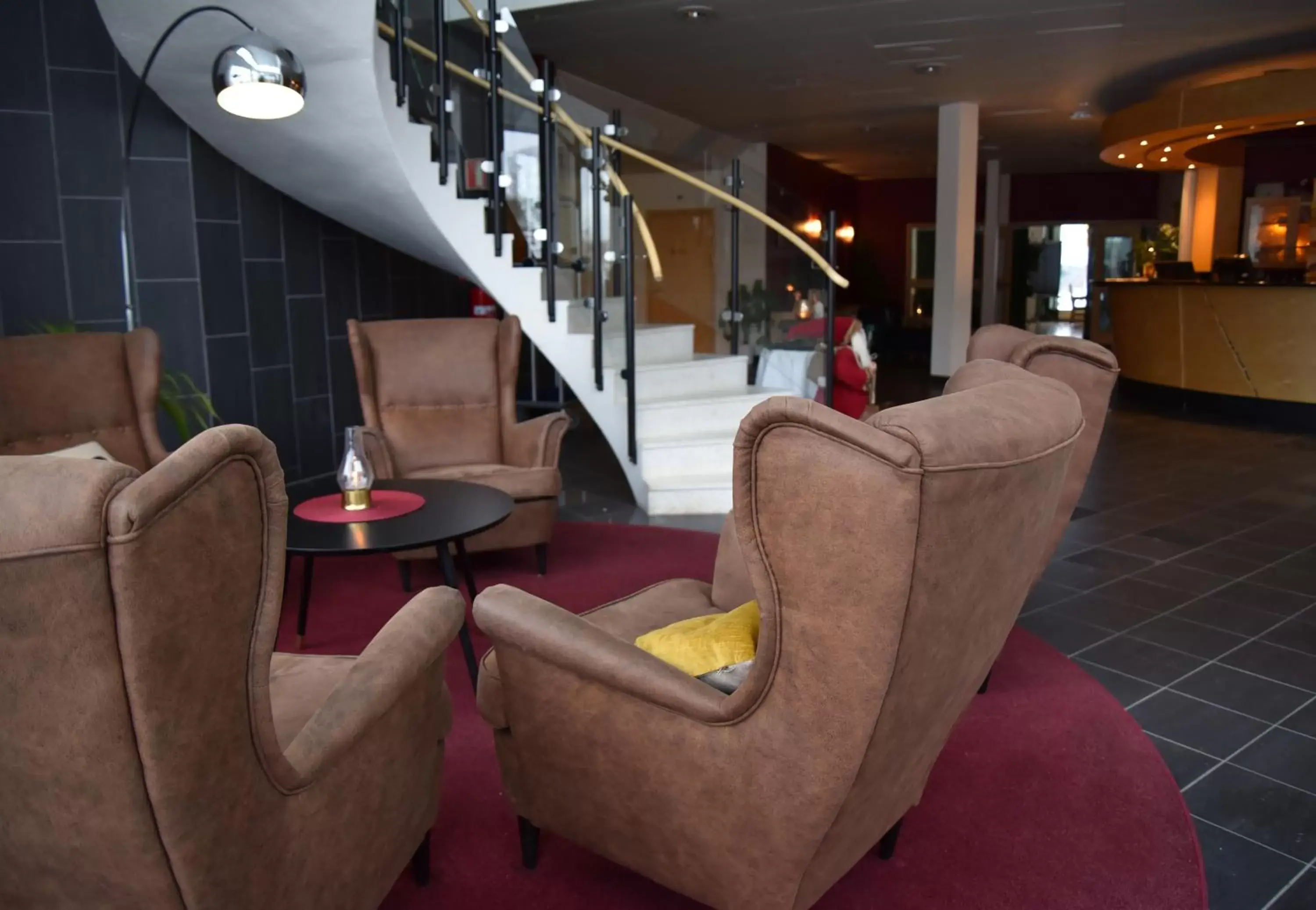 Lobby or reception, Lounge/Bar in Hotell Årjäng