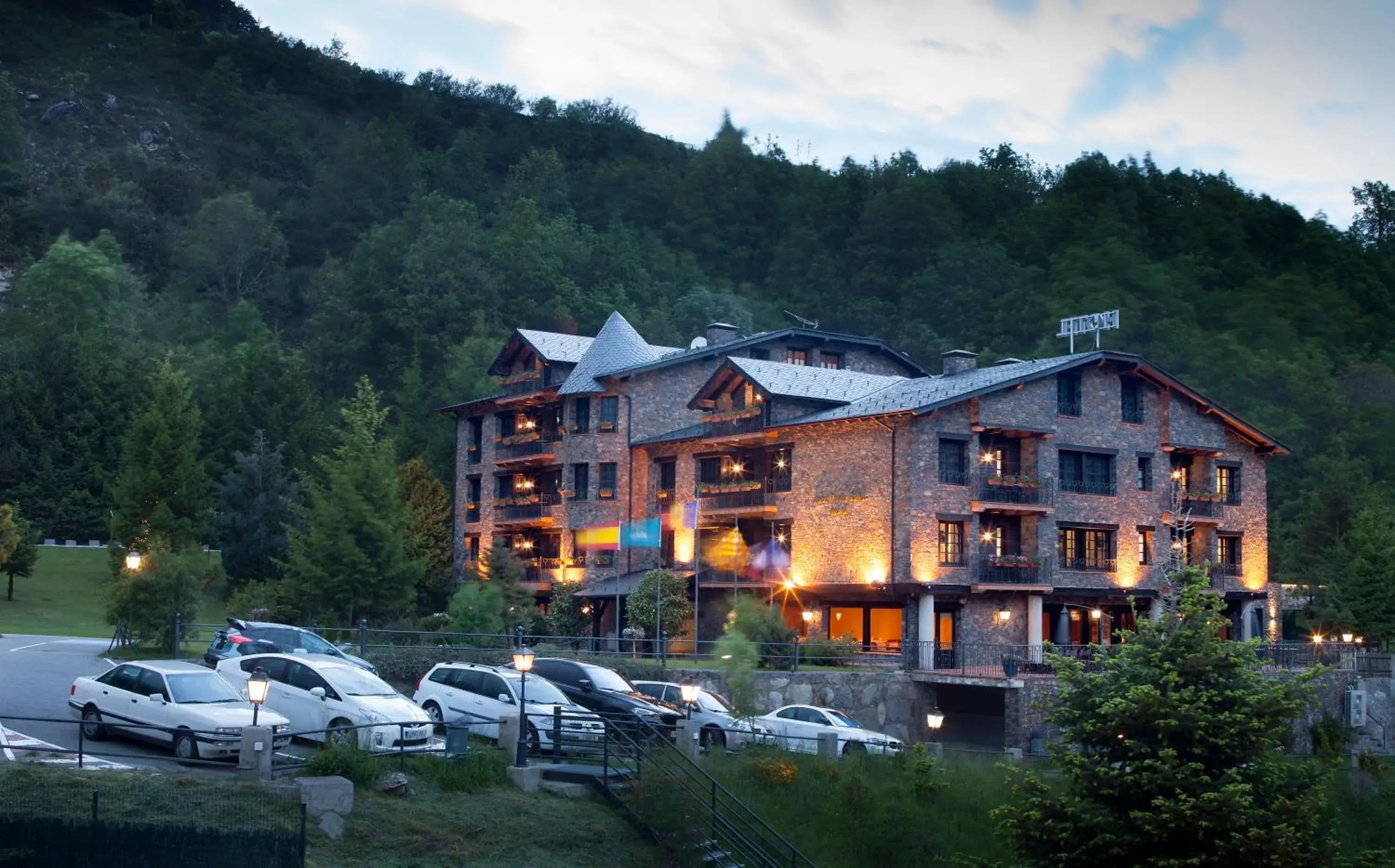 Facade/entrance in Abba Xalet Suites Hotel