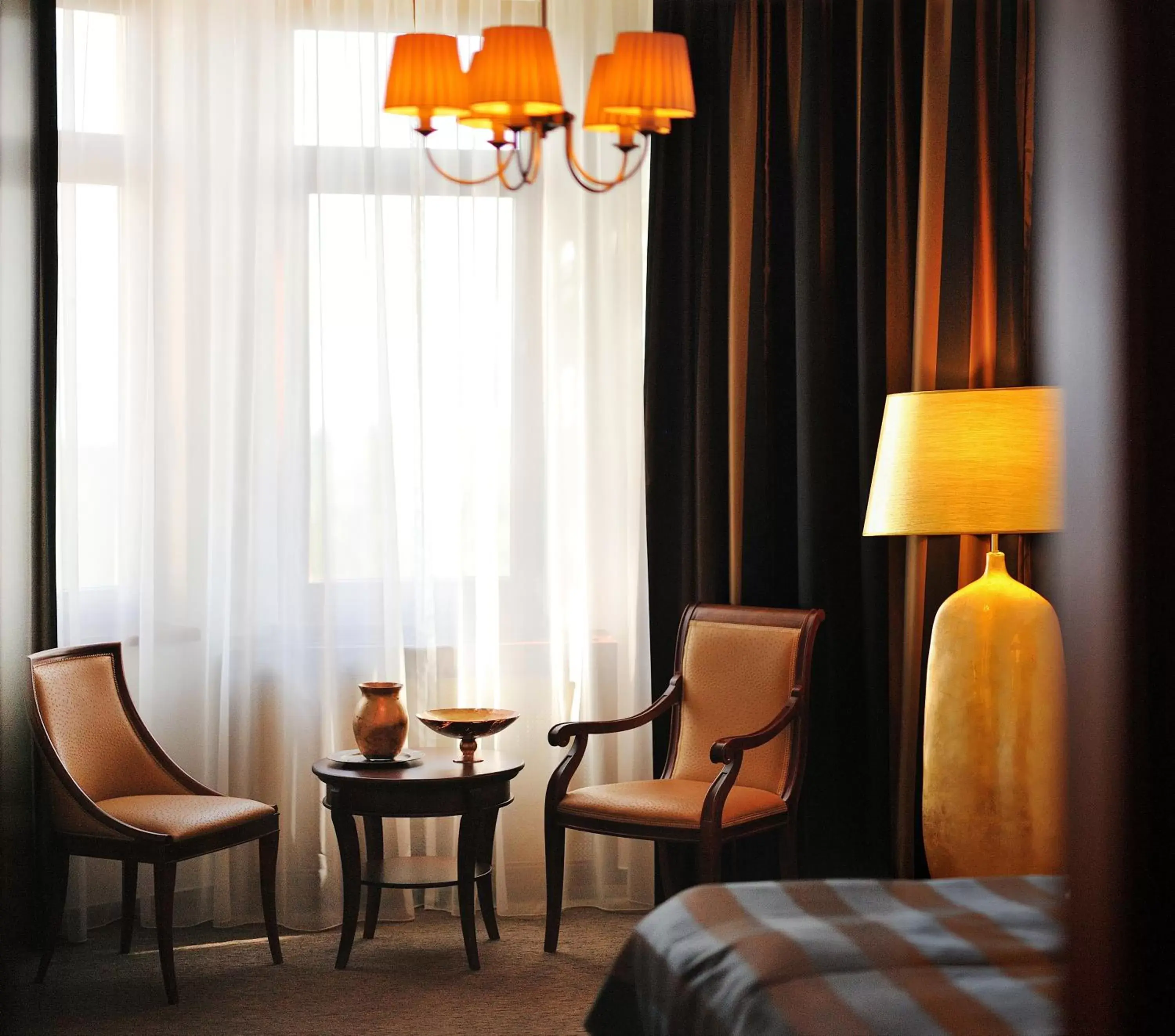 Living room, Seating Area in Grand Hotel Praha