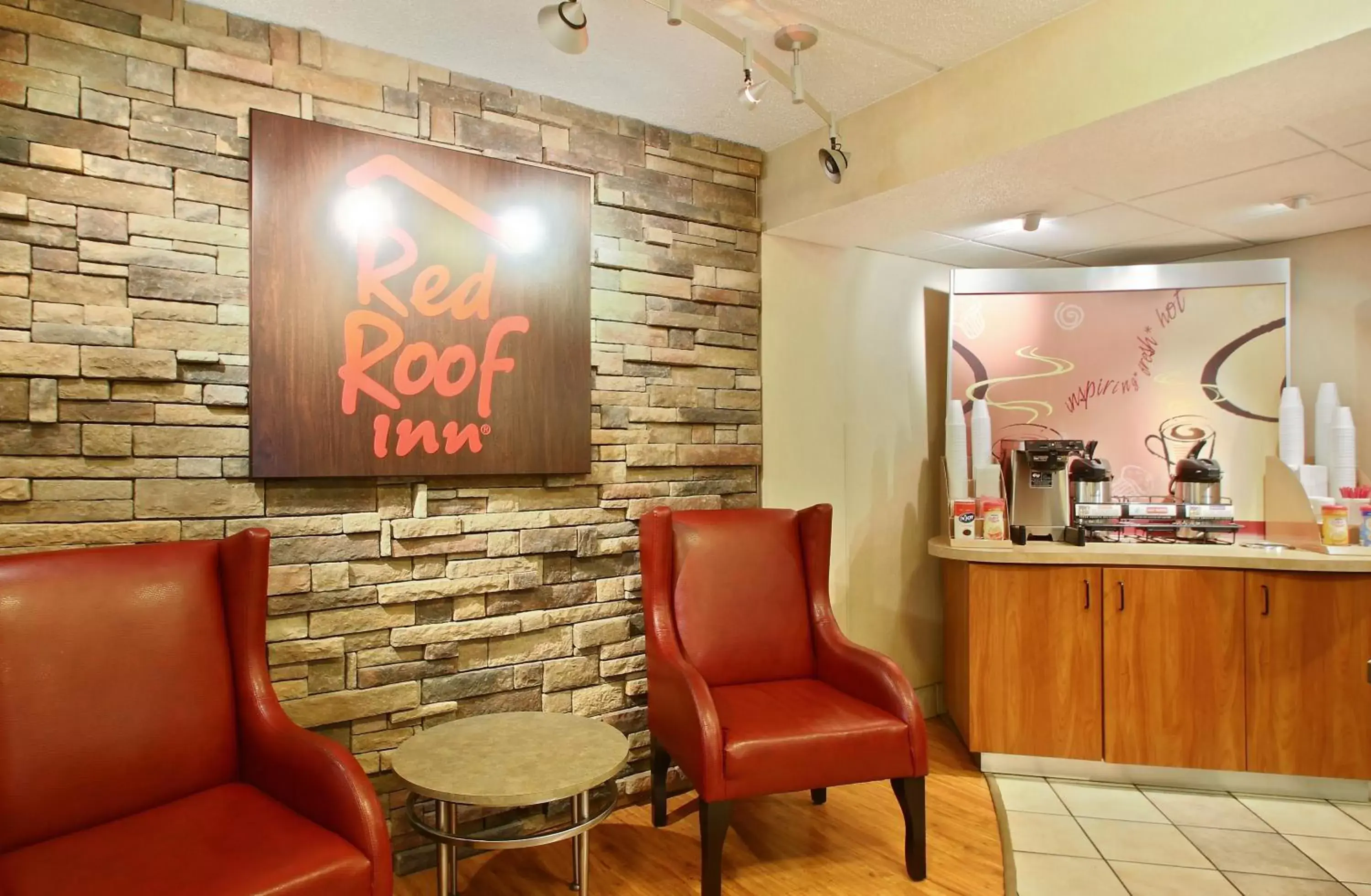 Lobby or reception in Red Roof Inn Greensboro Coliseum