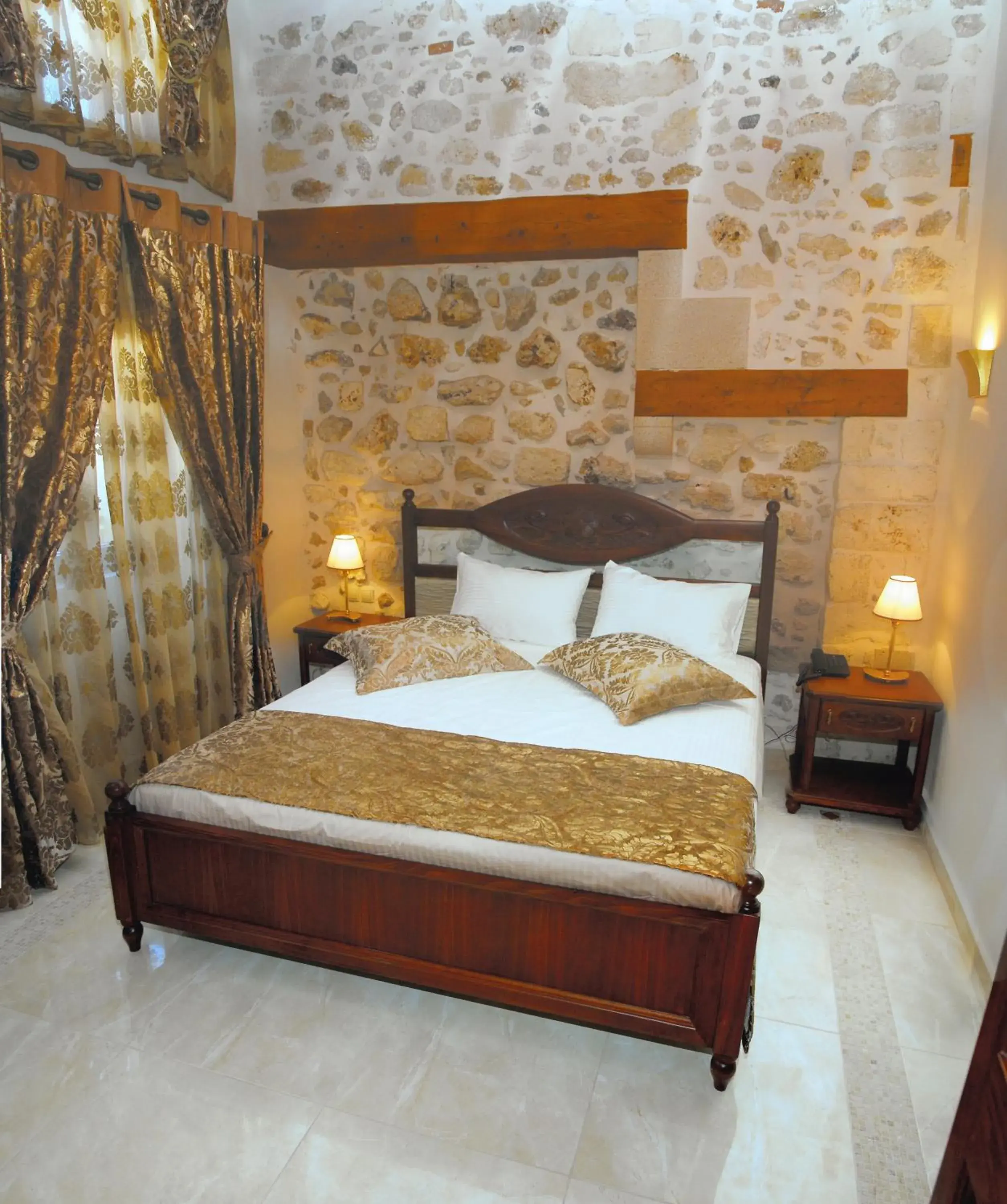 Bed in Antica Dimora Suites