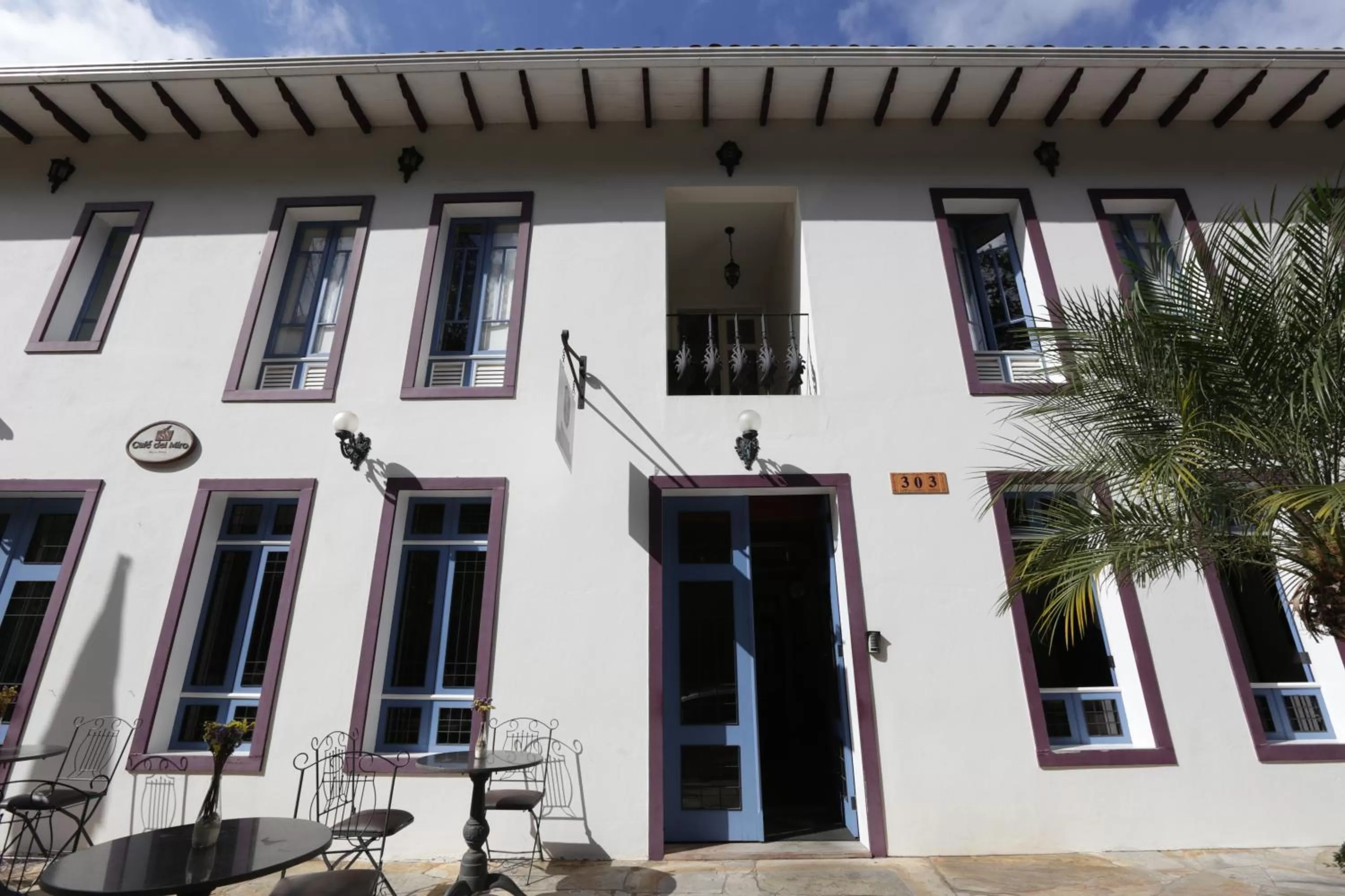 Facade/entrance in Hotel Pousada Minas Gerais