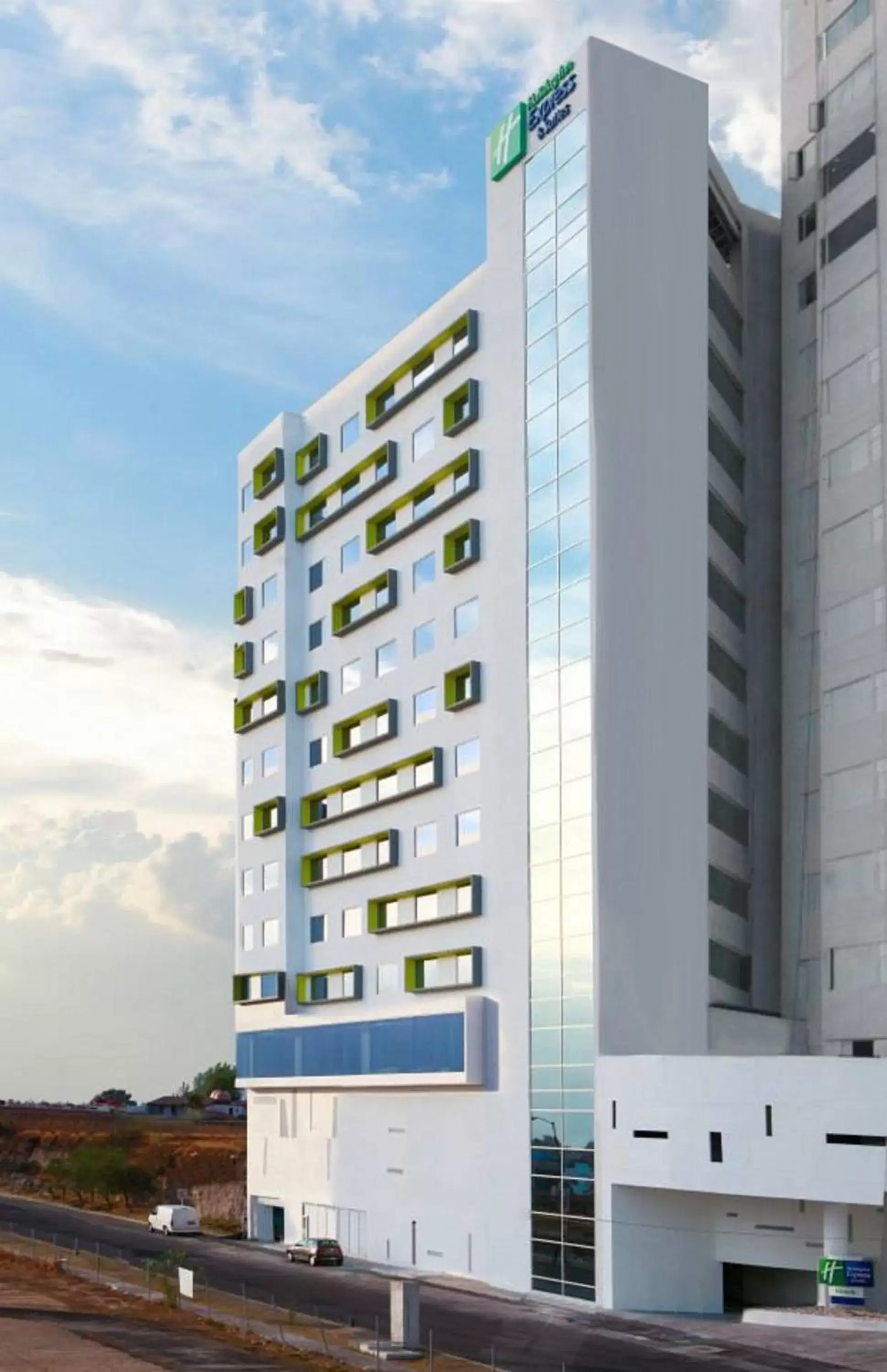 Property Building in Holiday Inn Express & Suites Puebla Angelopolis, an IHG Hotel