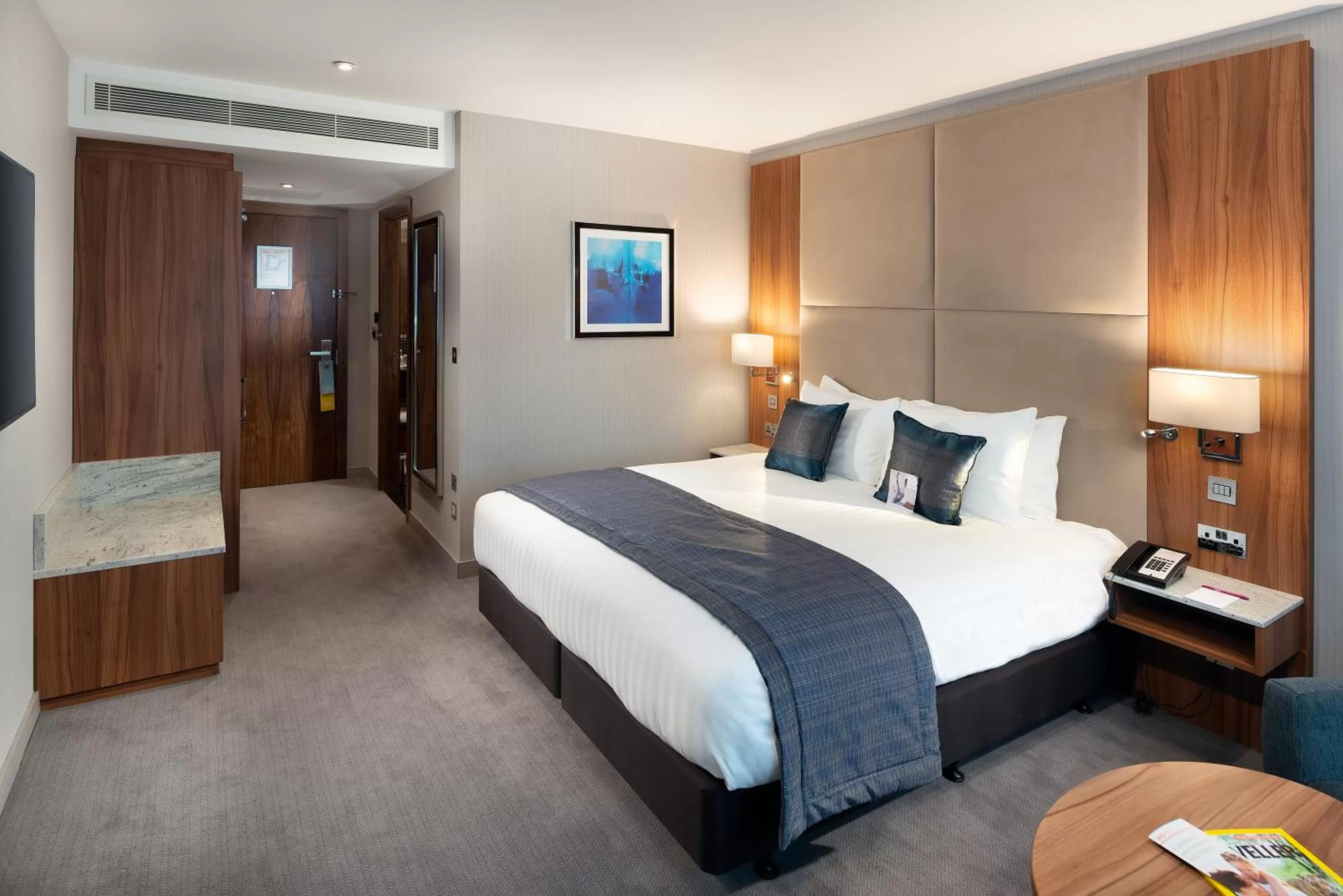 Bed in Crowne Plaza London Heathrow T4 by IHG