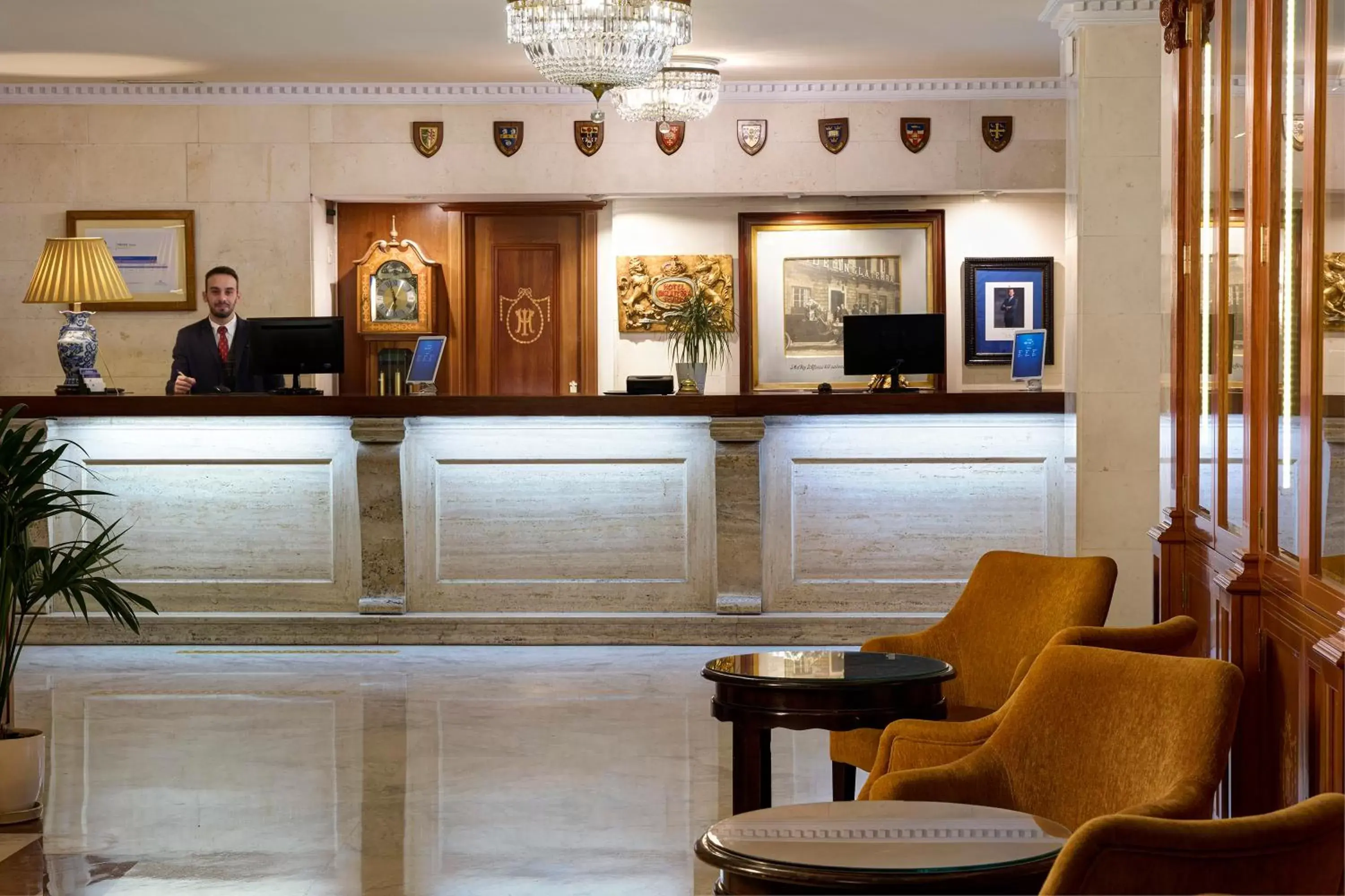 Lobby or reception, Lobby/Reception in Hotel Inglaterra