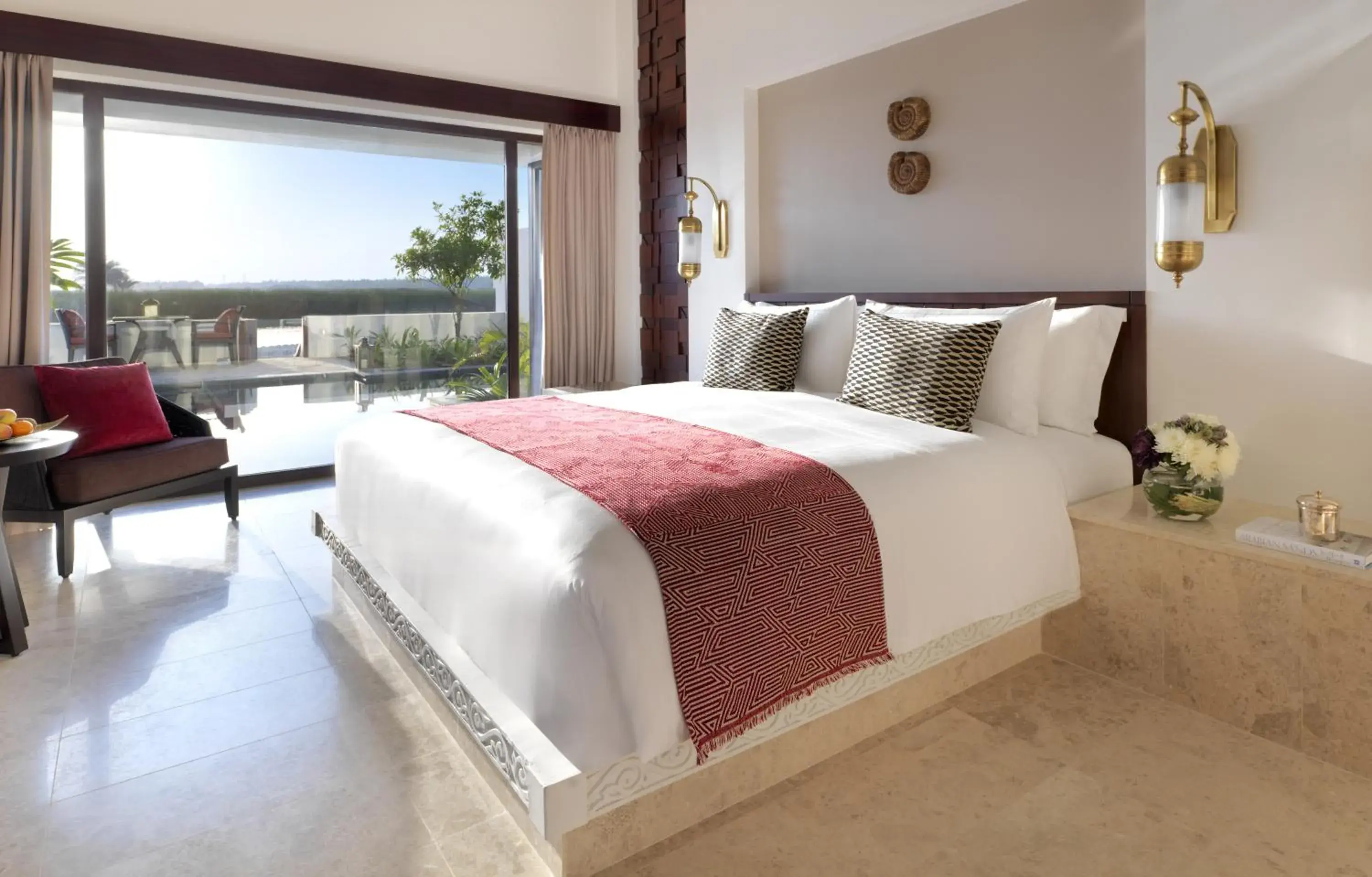 Bedroom, Bed in Al Baleed Resort Salalah by Anantara