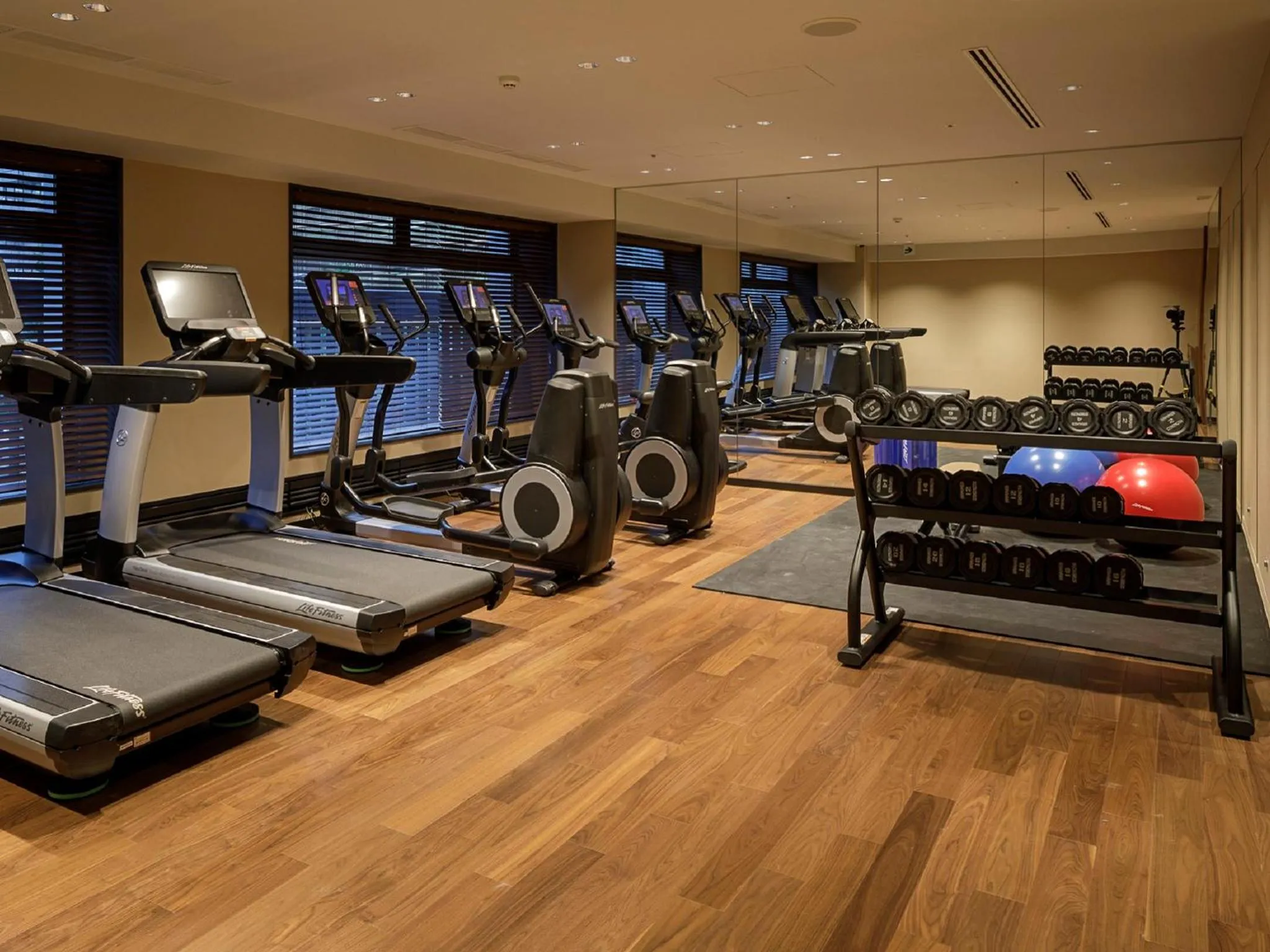 Fitness centre/facilities in Hyatt Regency Yokohama