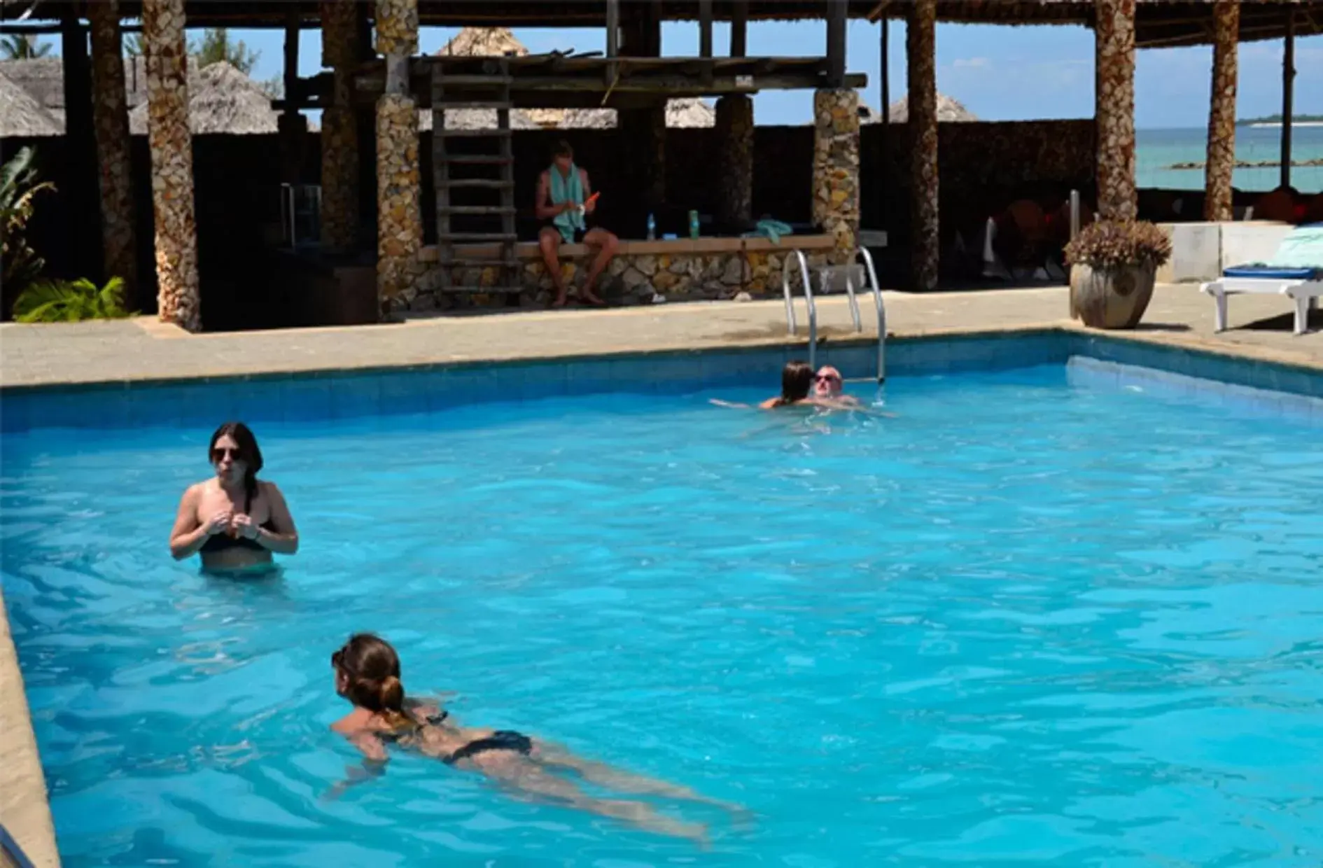 Swimming Pool in Serene Beach Resort Swimming Pool in Serene Beach Resort