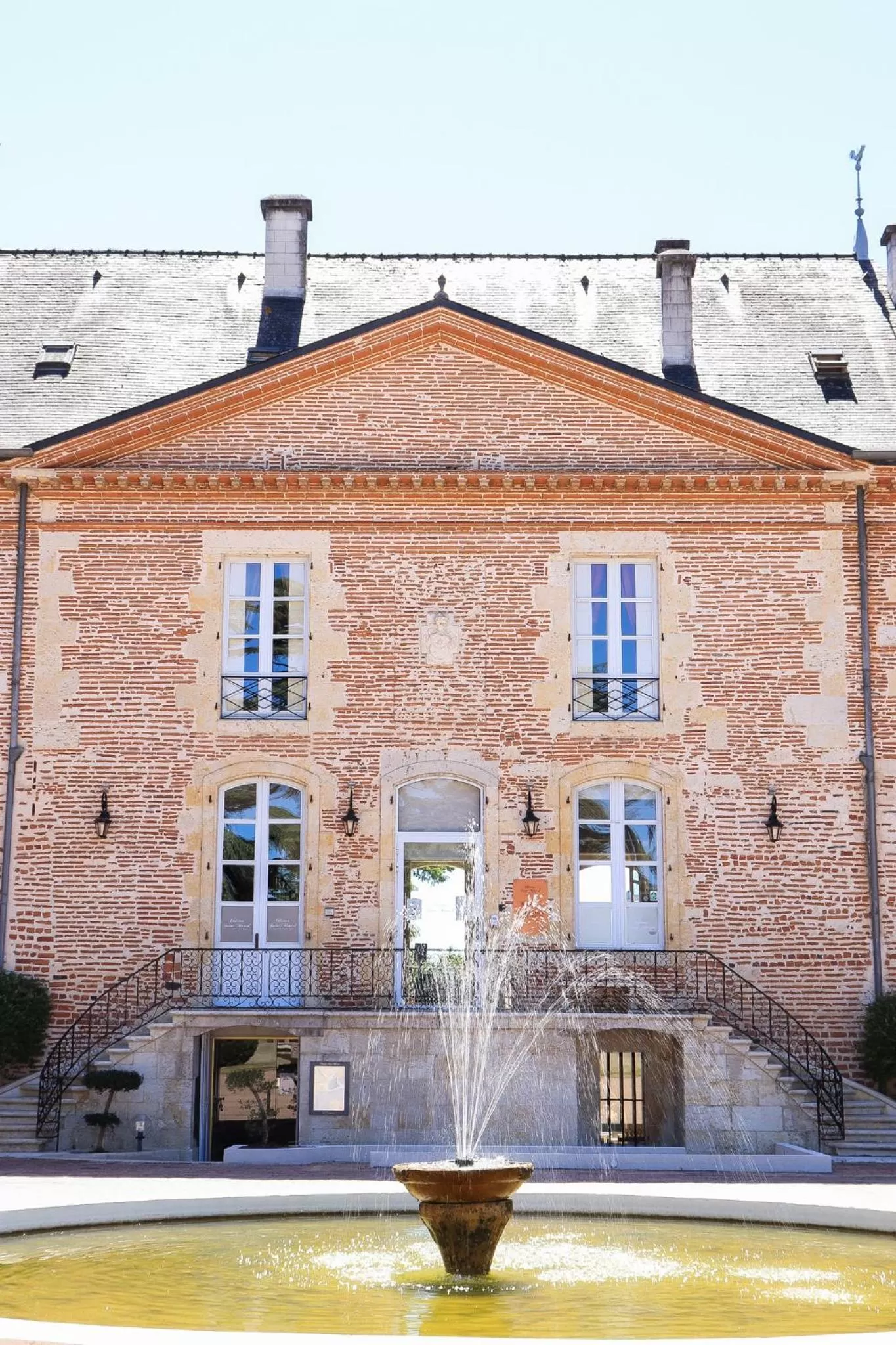 Facade/entrance in Logis Hotels - Château Saint Marcel