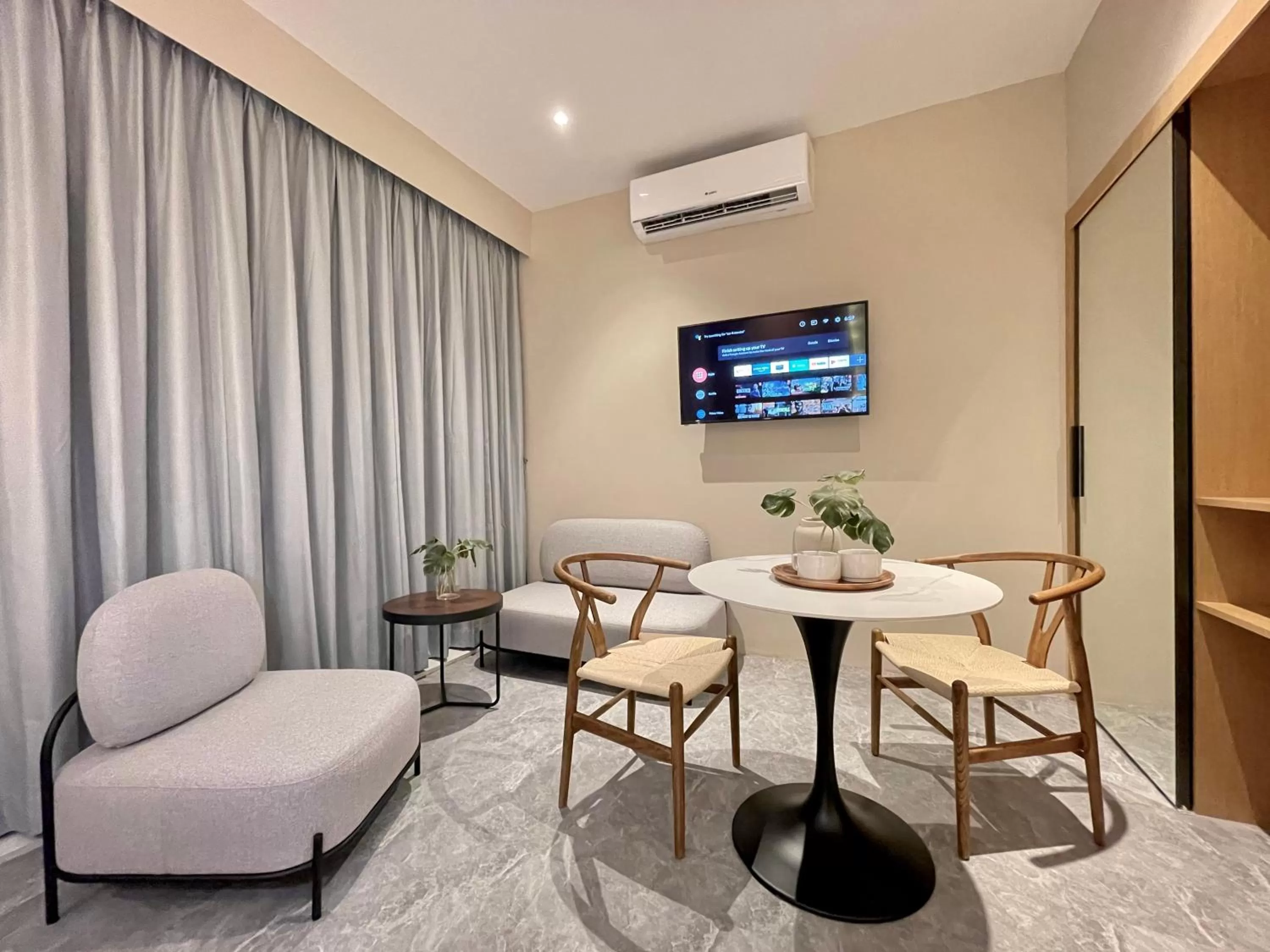 Living room in Harper Boutique Hotel at Sutera Avenue