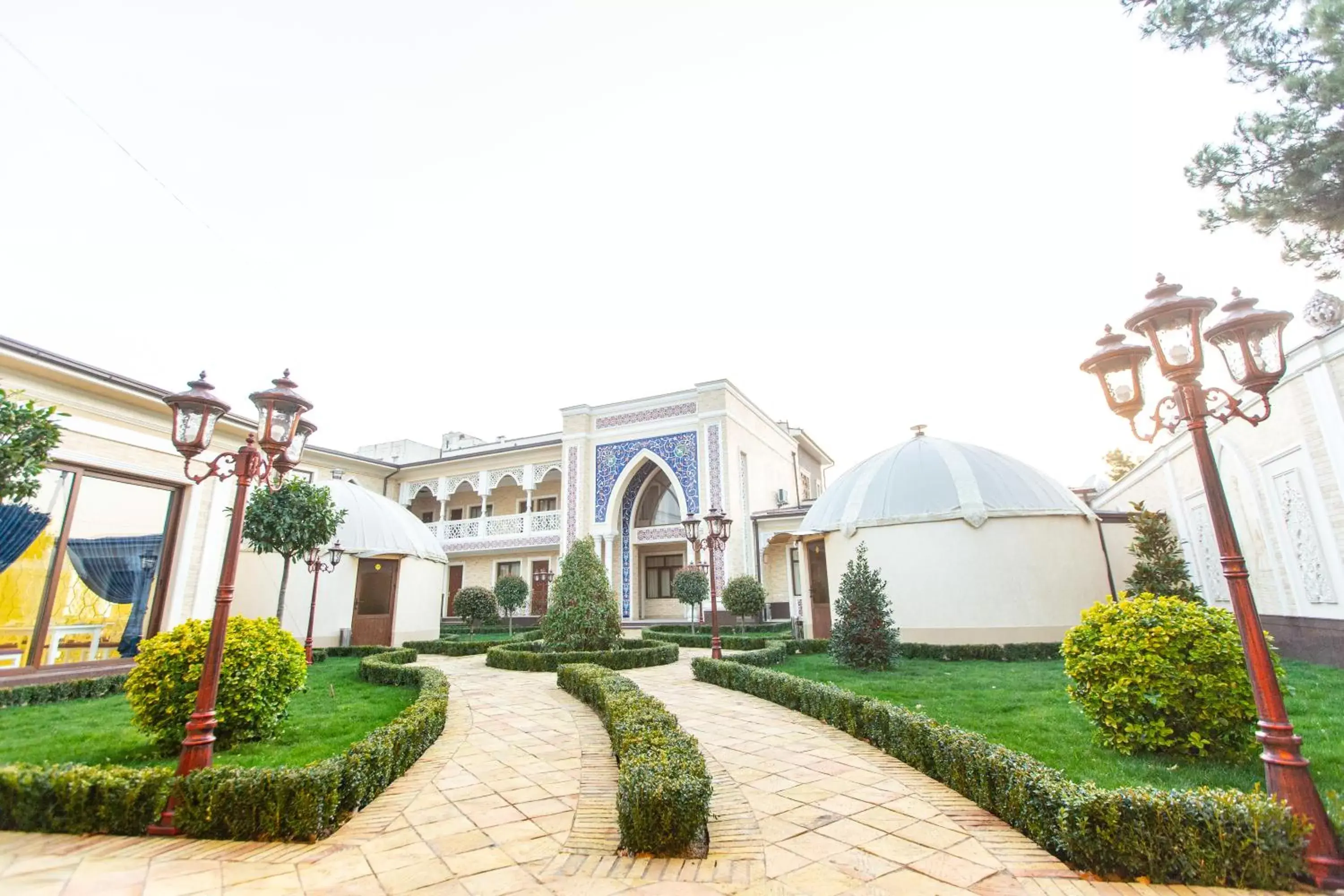 Property building in Mirzo Boutique Hotel Property building in Mirzo Boutique Hotel