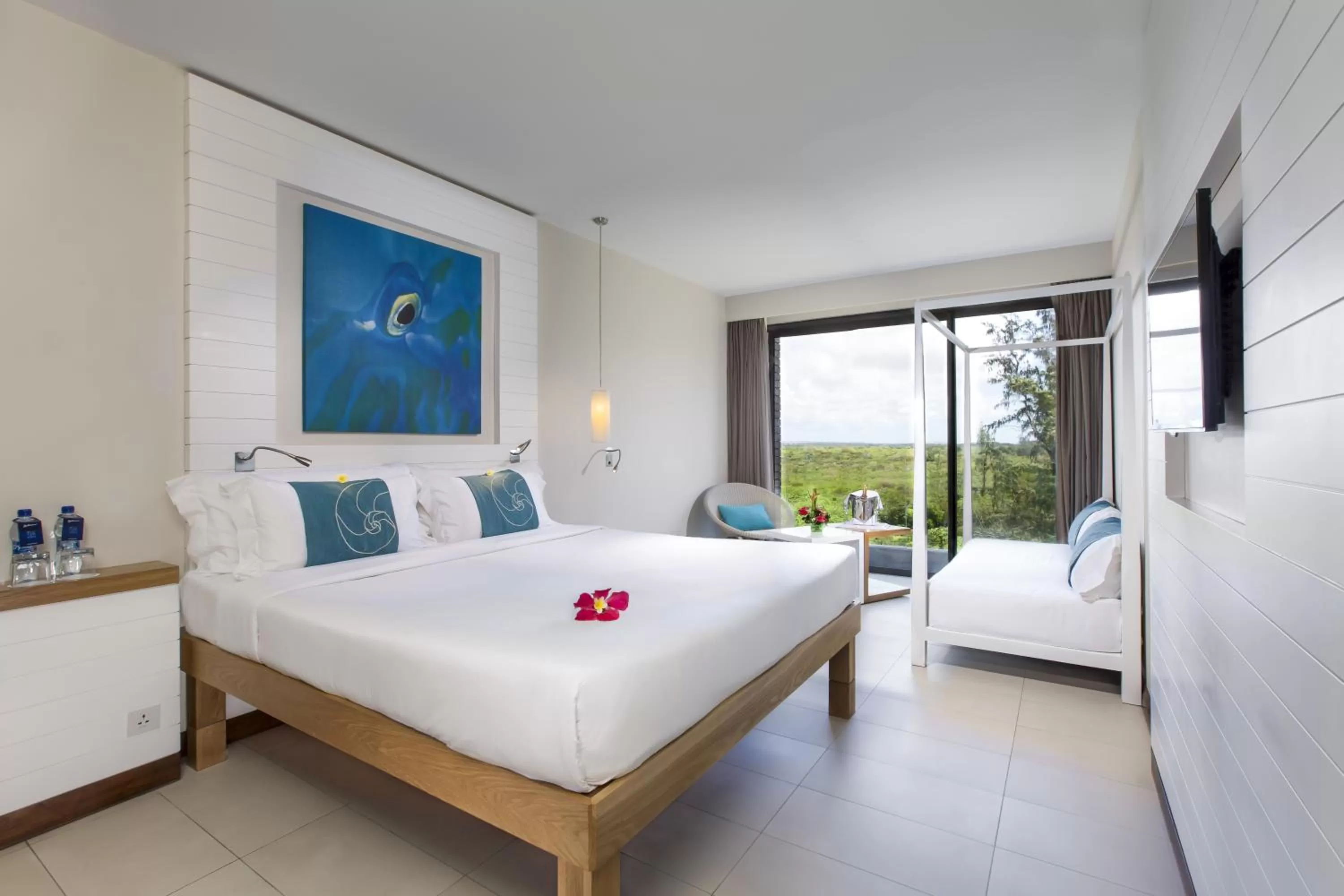 Bedroom, Bed in Radisson Blu Poste Lafayette Resort & Spa (Adults Only)