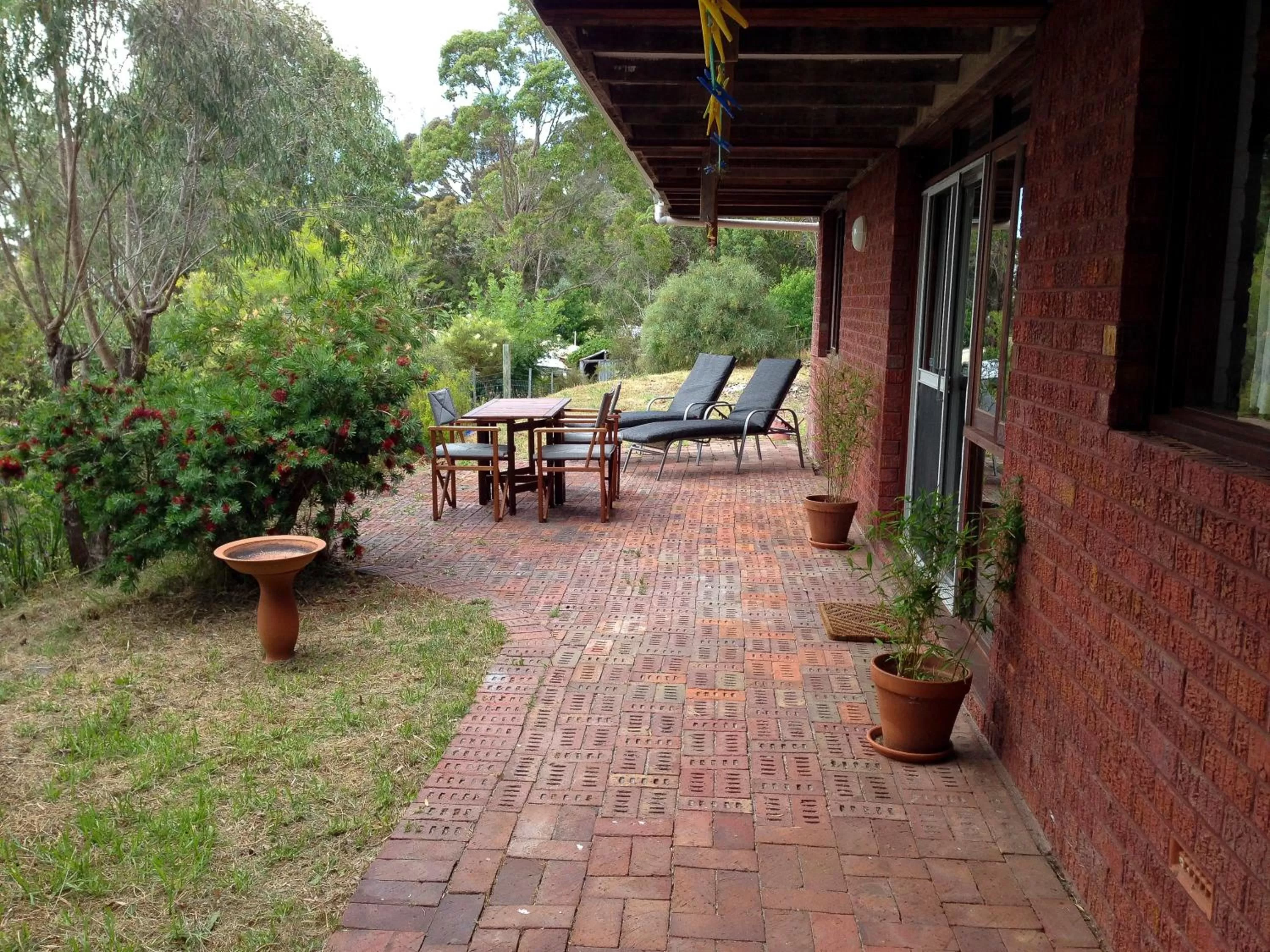 Patio in Base Guest House