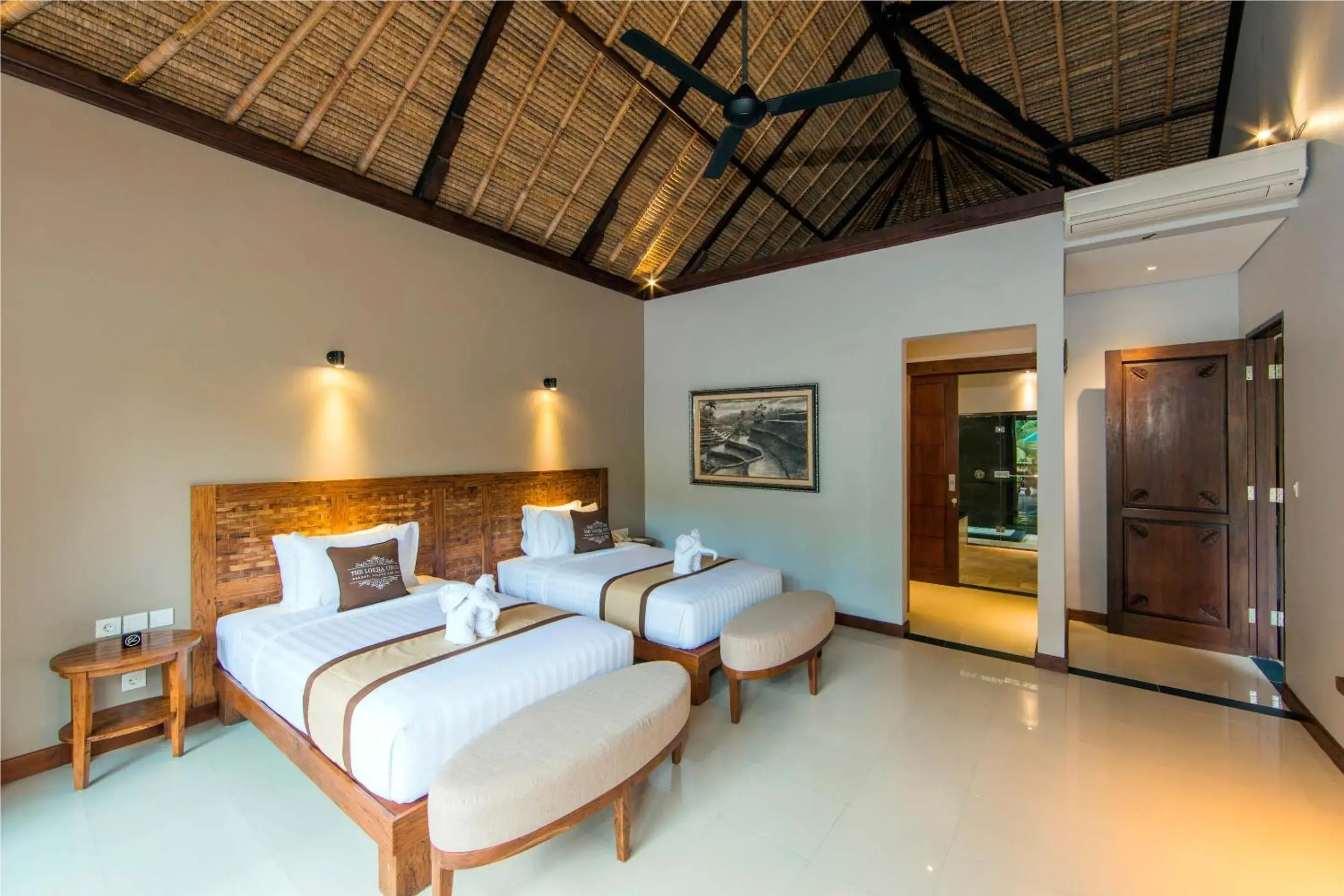 Bedroom, Bed in The Lokha Ubud Resort Villas and Spa