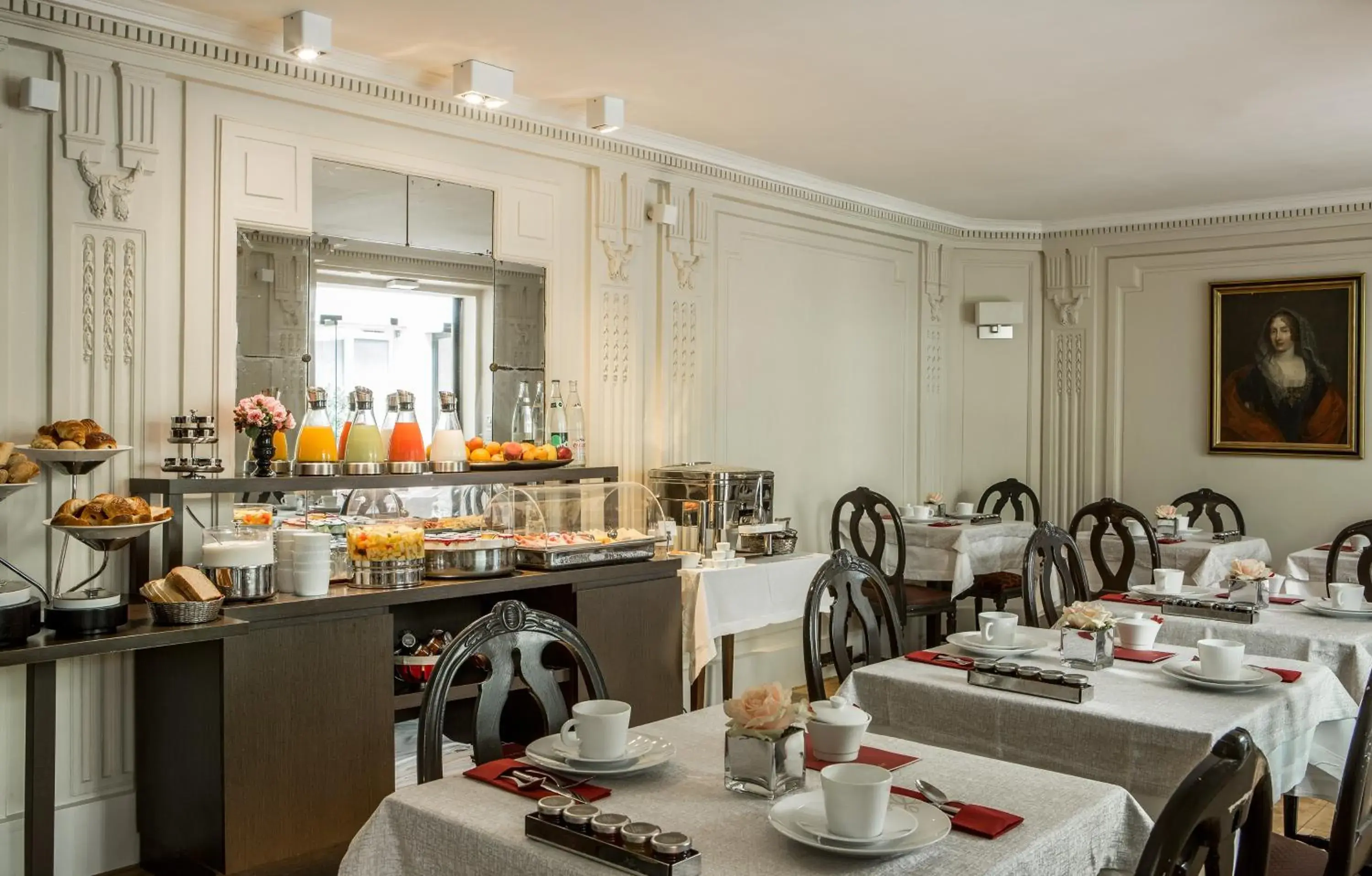 Buffet breakfast, Restaurant/Places to Eat in Hôtel des Saints Pères - Esprit de France