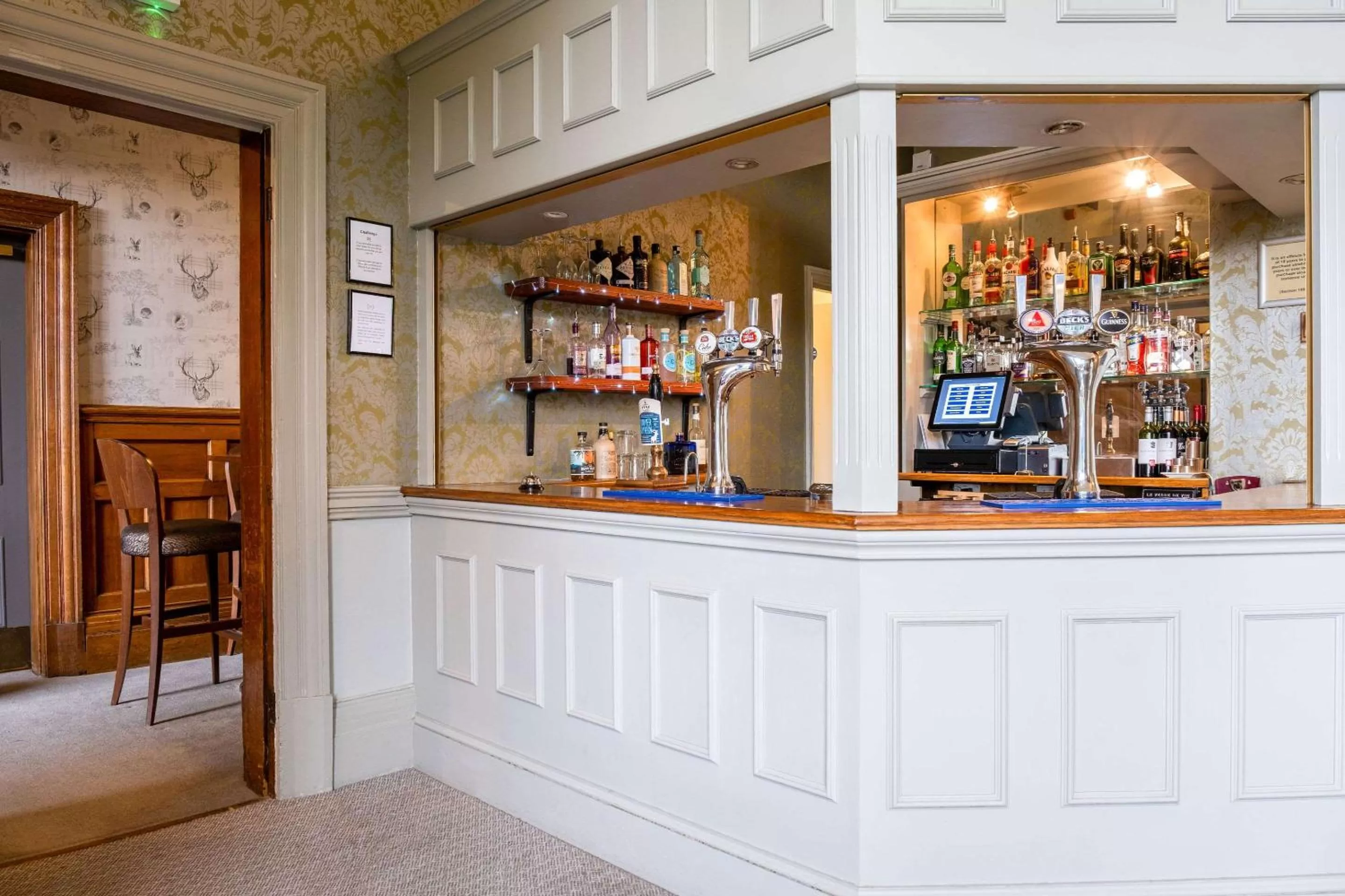 Lounge or bar in Makeney Hall Hotel