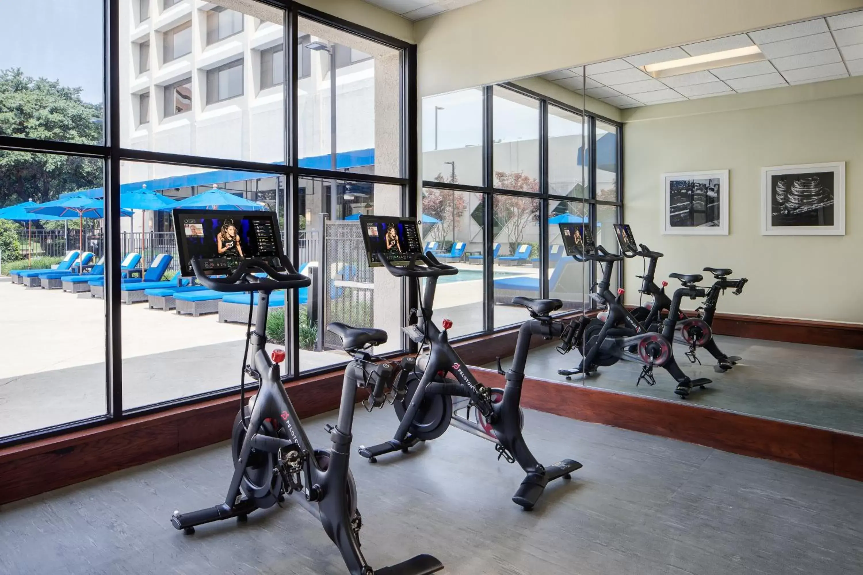 Fitness centre/facilities, Fitness Center/Facilities in Dallas-Addison Marriott Quorum by the Galleria
