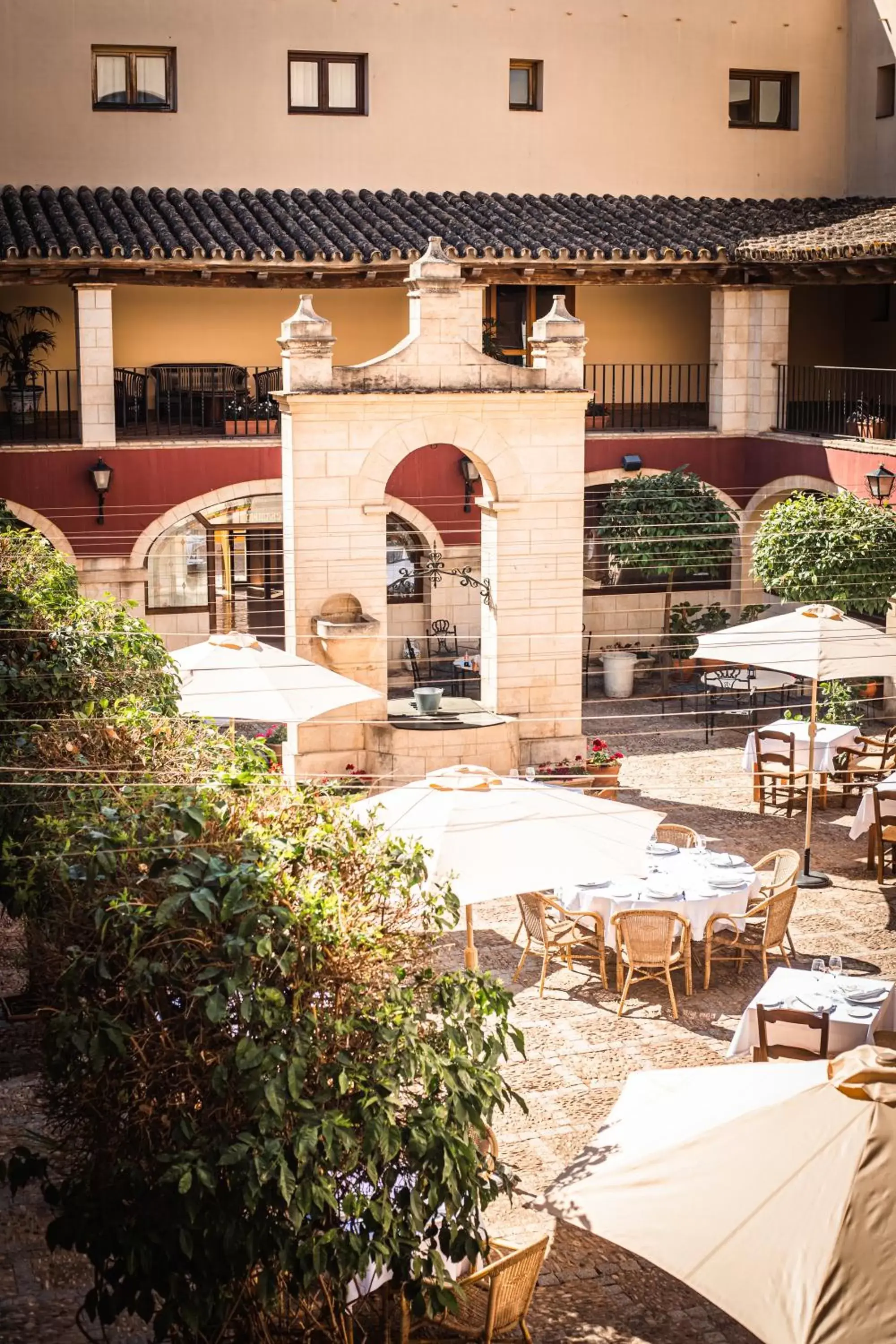 Patio, BBQ Facilities in ALEGRIA Bodega Real