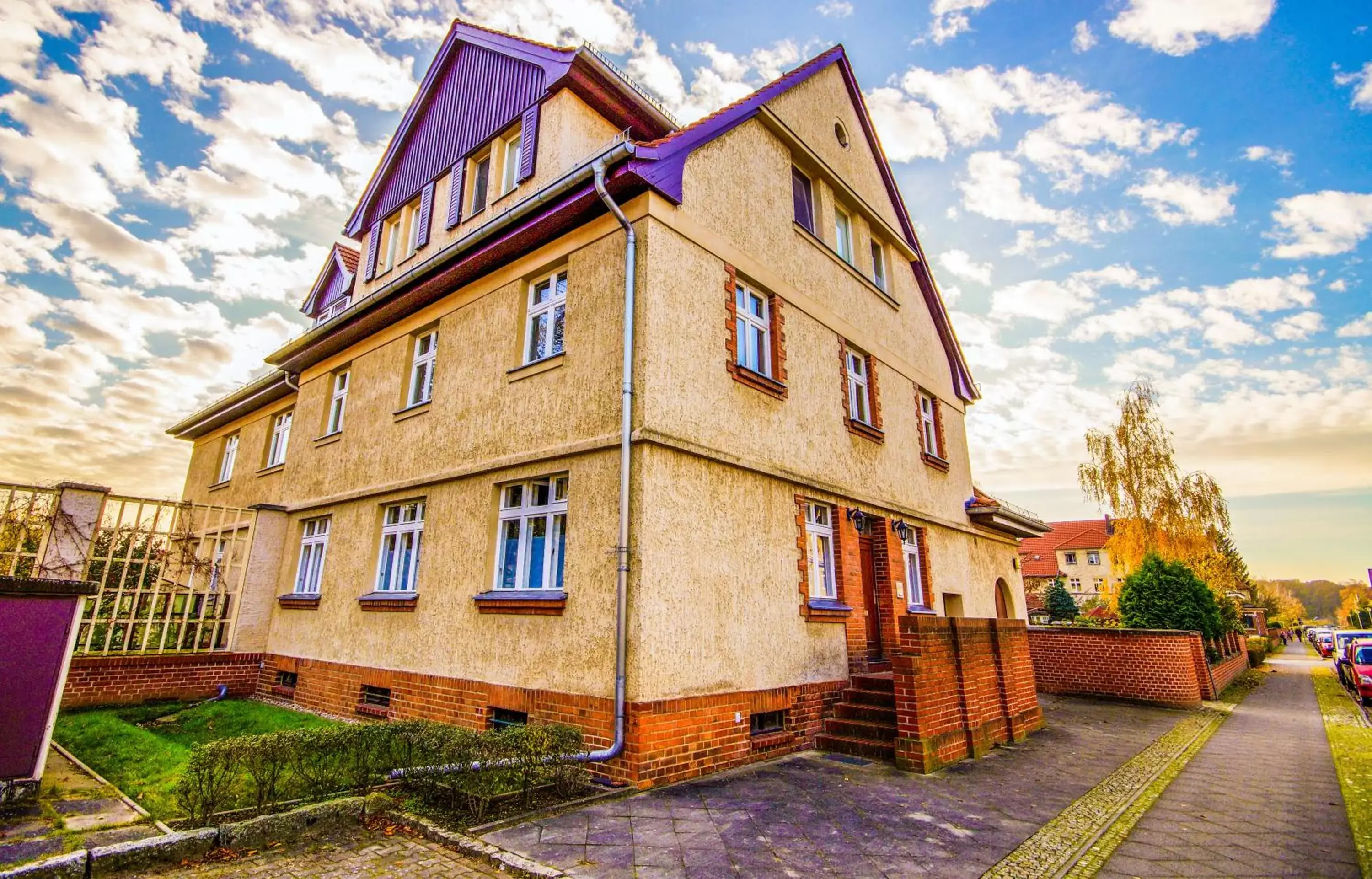 View (from property/room), Property Building in MOTEL DARIA Hennigsdorf Berlin