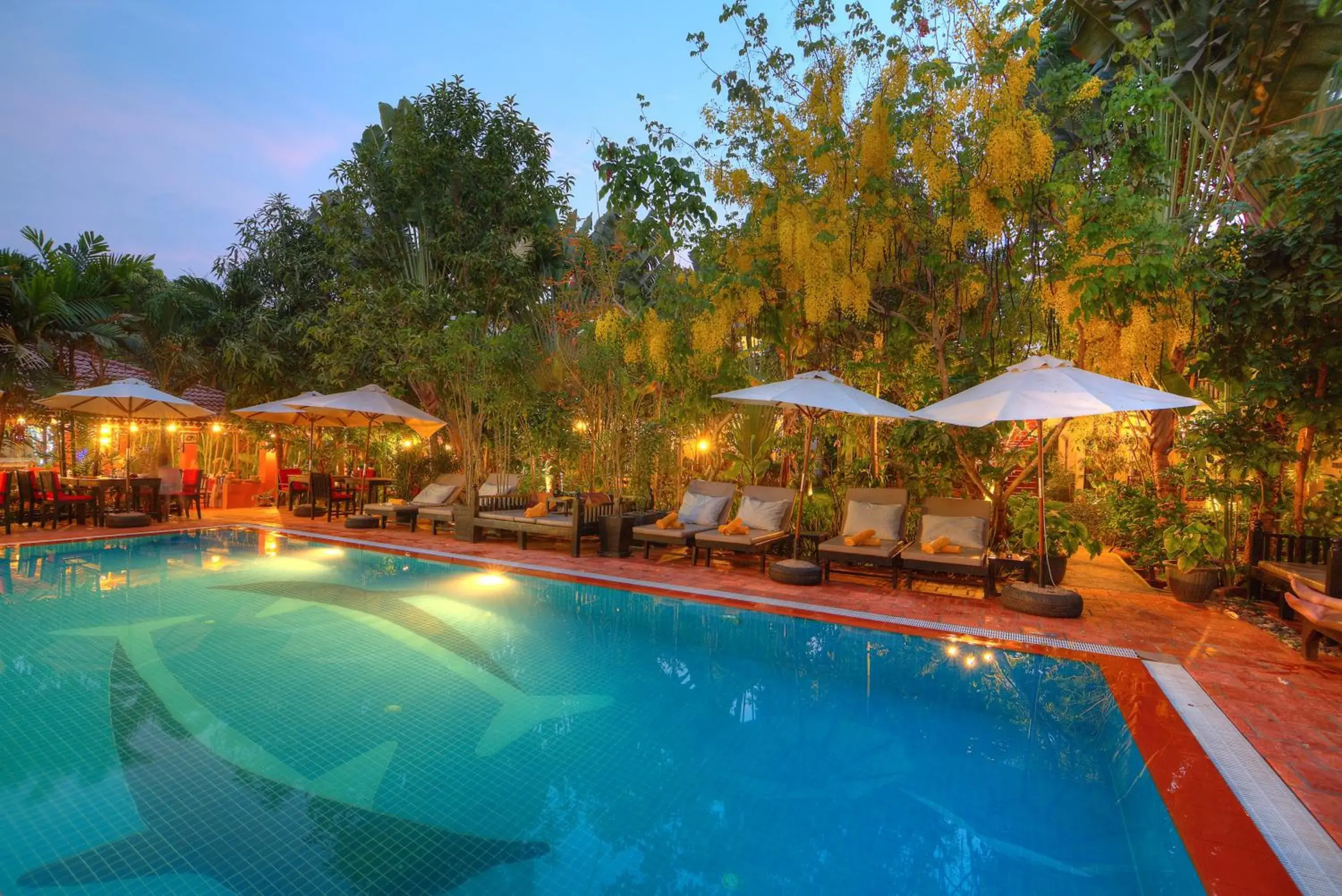 Swimming Pool in Sonalong Boutique Village and Resort