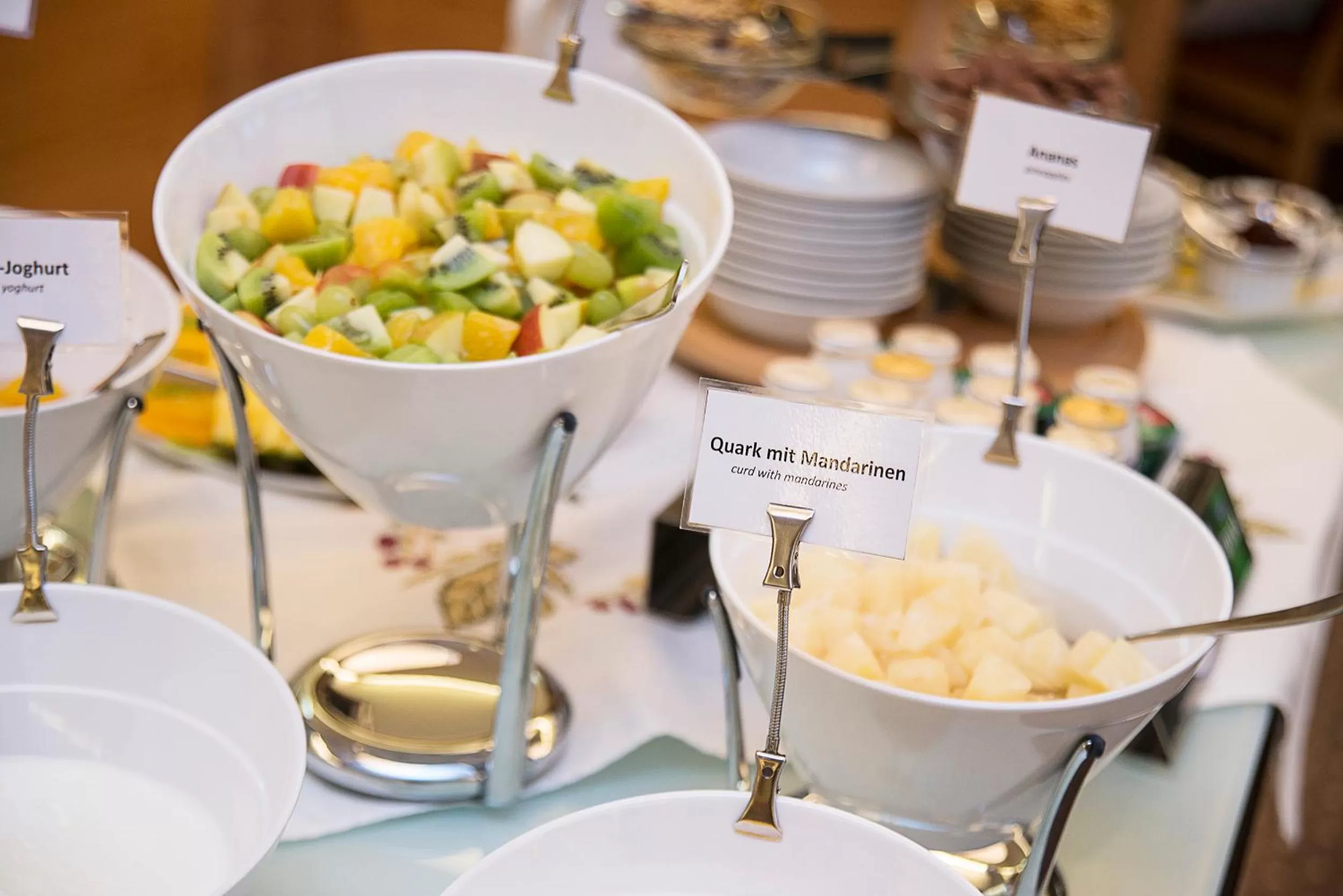 Food in Comfort Garni Stadtzentrum Hotel