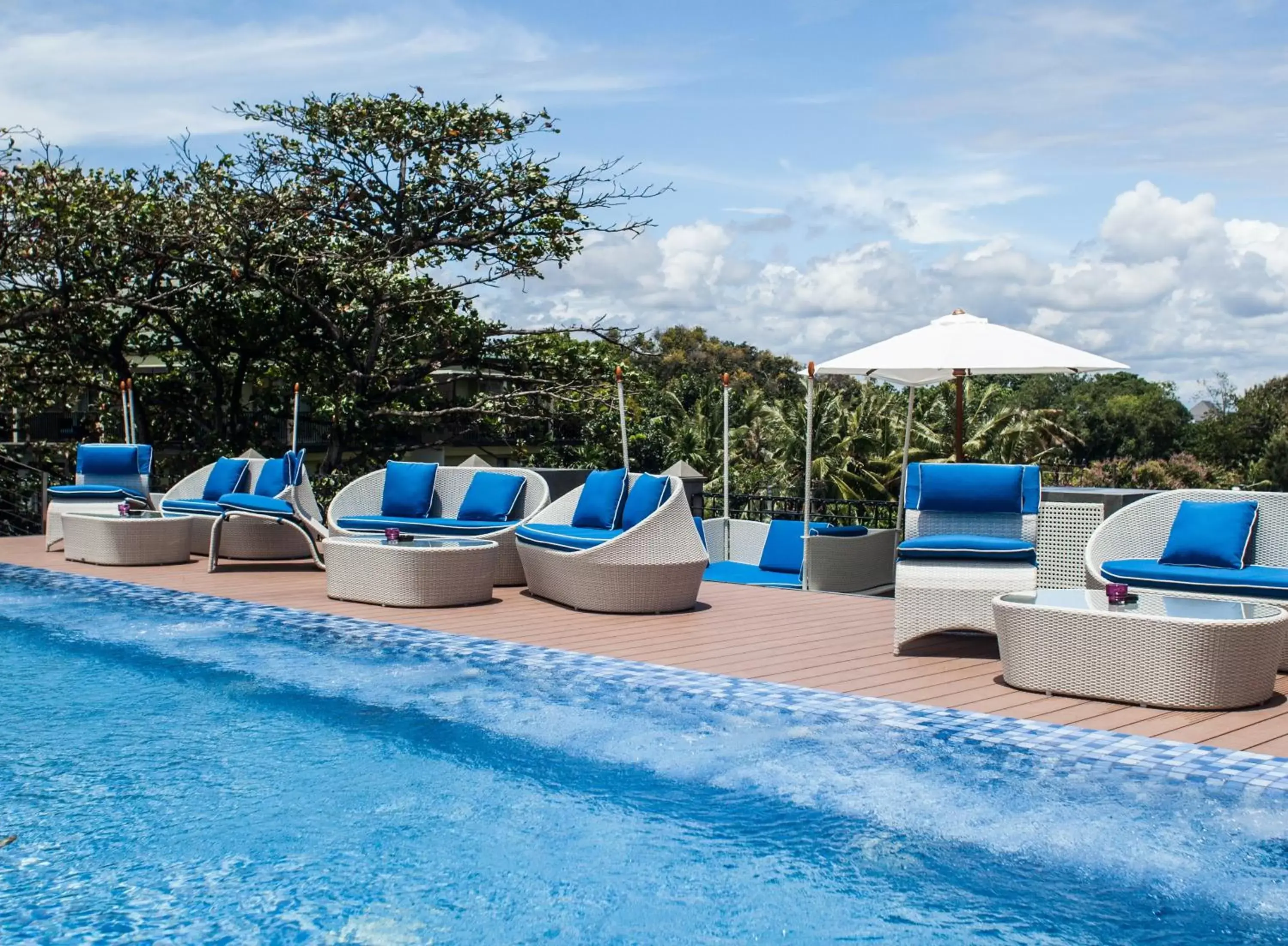 Pool view in Solia Legian Bali Pool view in Solia Legian Bali