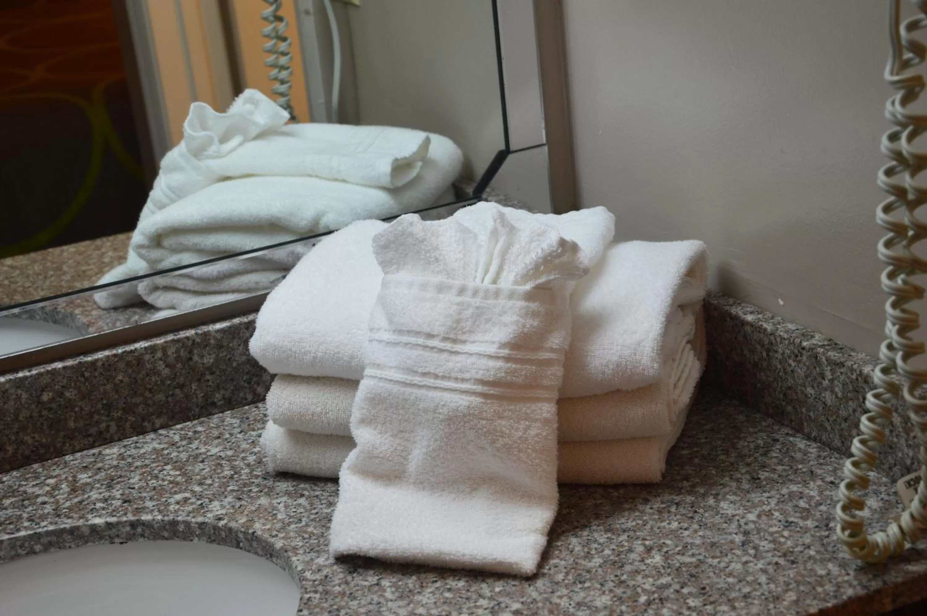 Bathroom in Super 8 by Wyndham Madison